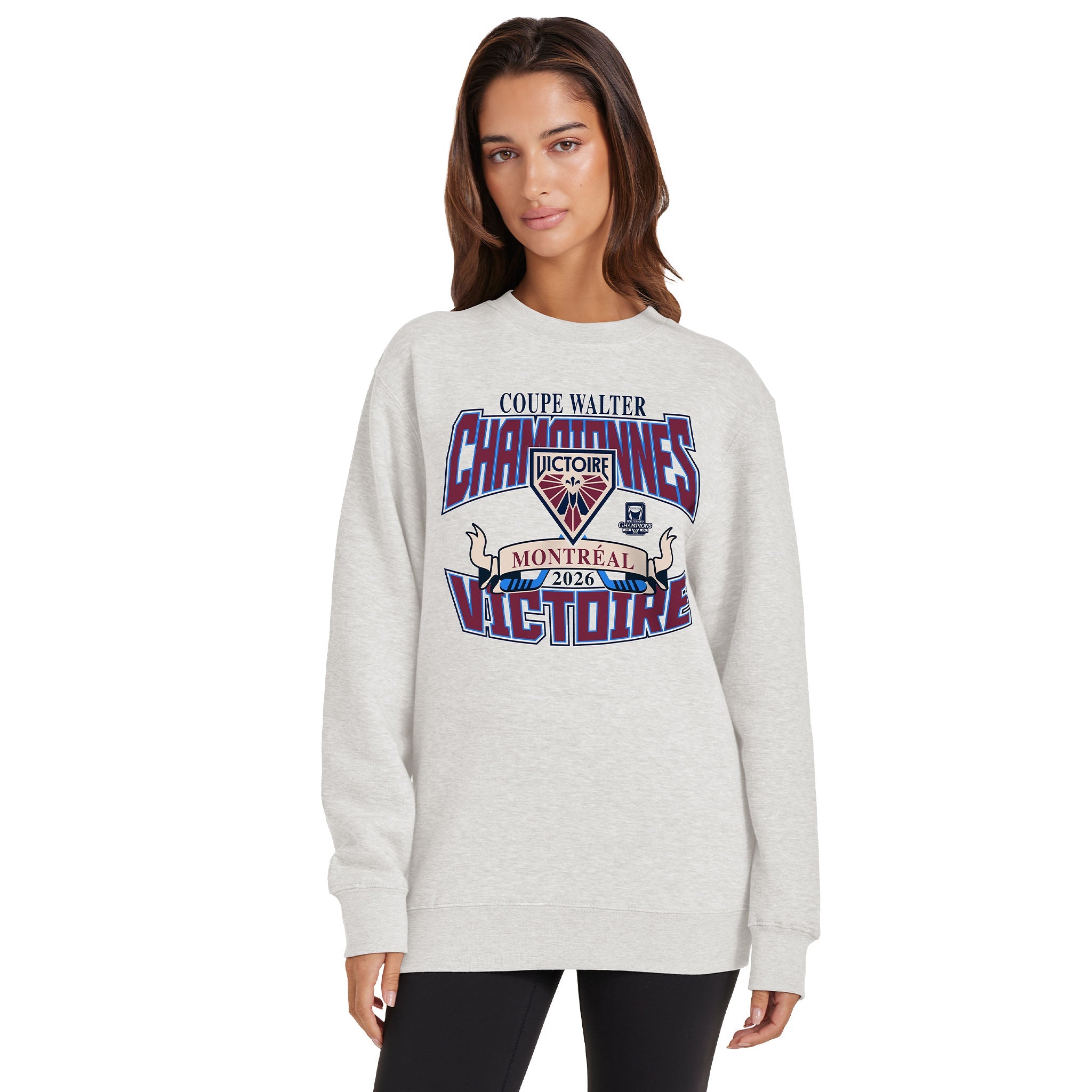 Adult Montreal Victoire Stadium Essentials Champions Supermoon 2026 Crew - Crewneck in S