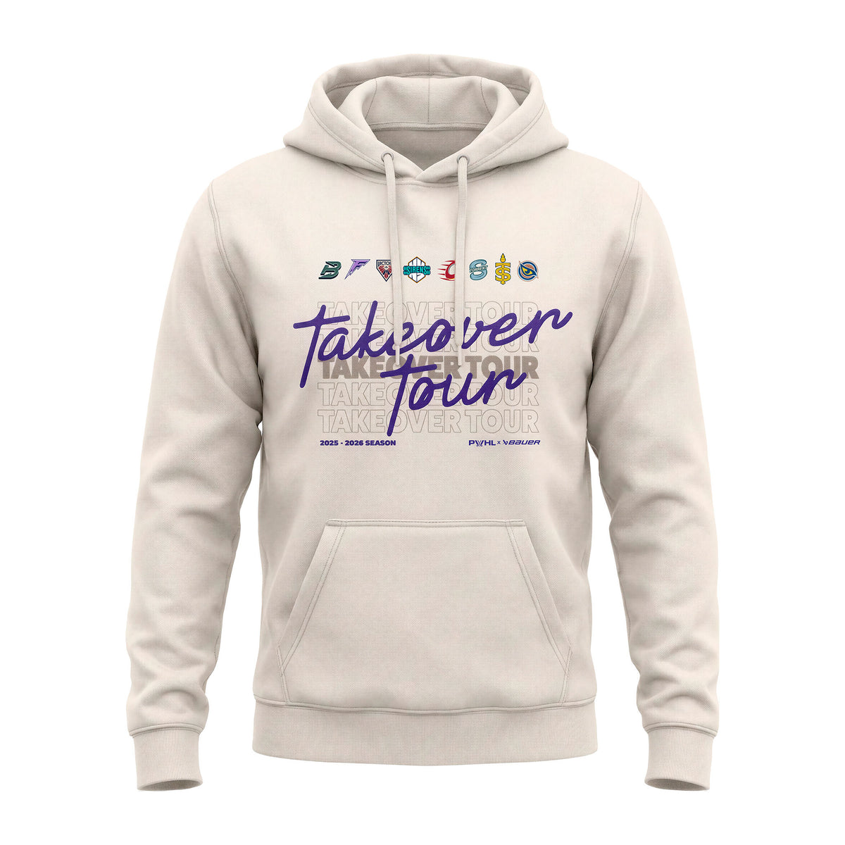 PWHL Adult Bauer Takeover Tour 2025-26 Hoodie - Hoodie in S