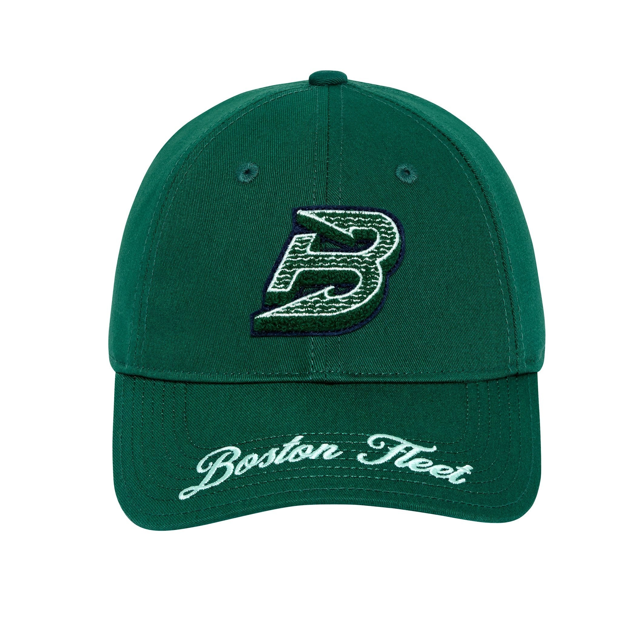Green cap with 'Boston Fleet' logo on a white background