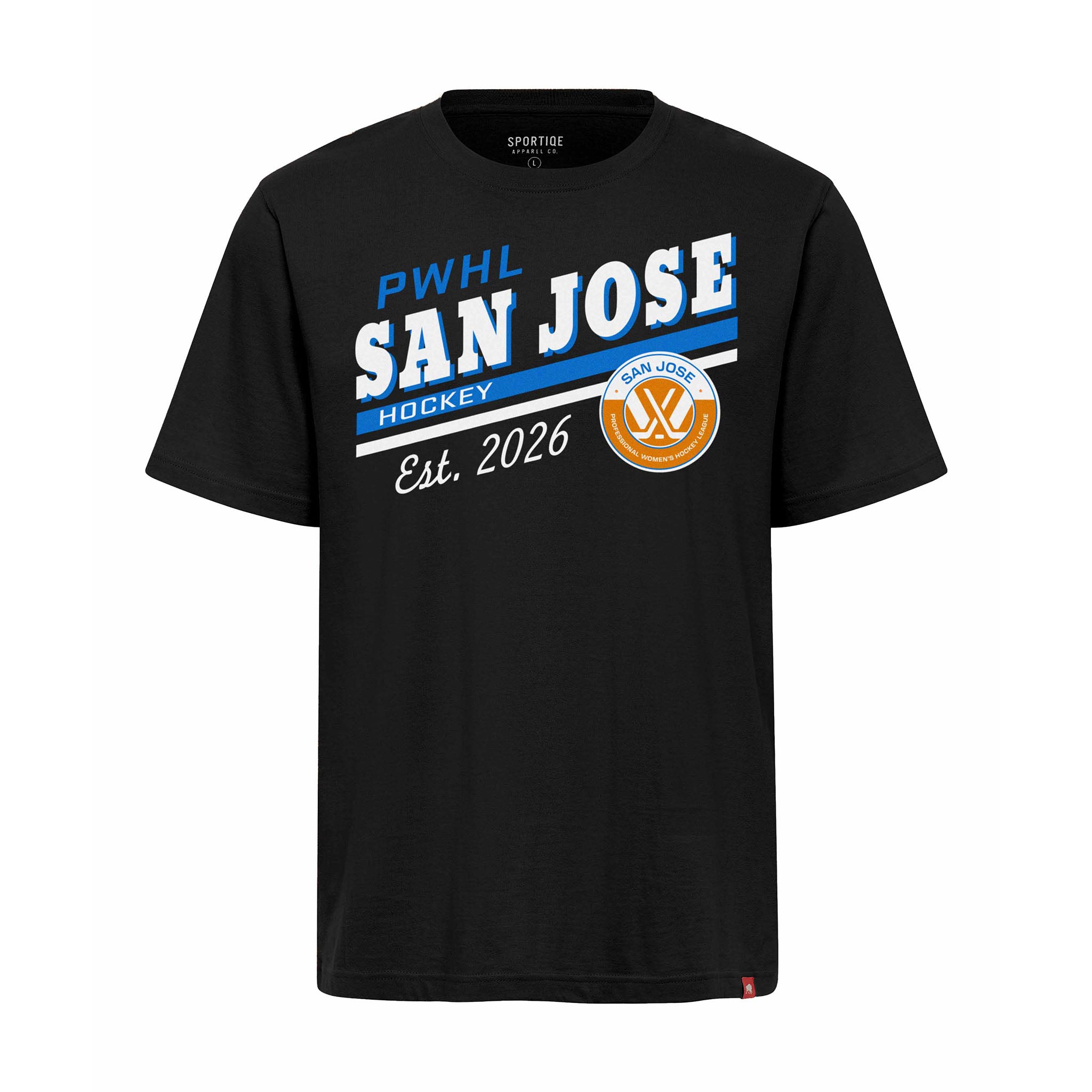 Adult PWHL San Jose Sportiqe Duke T-Shirt - T-Shirt in S