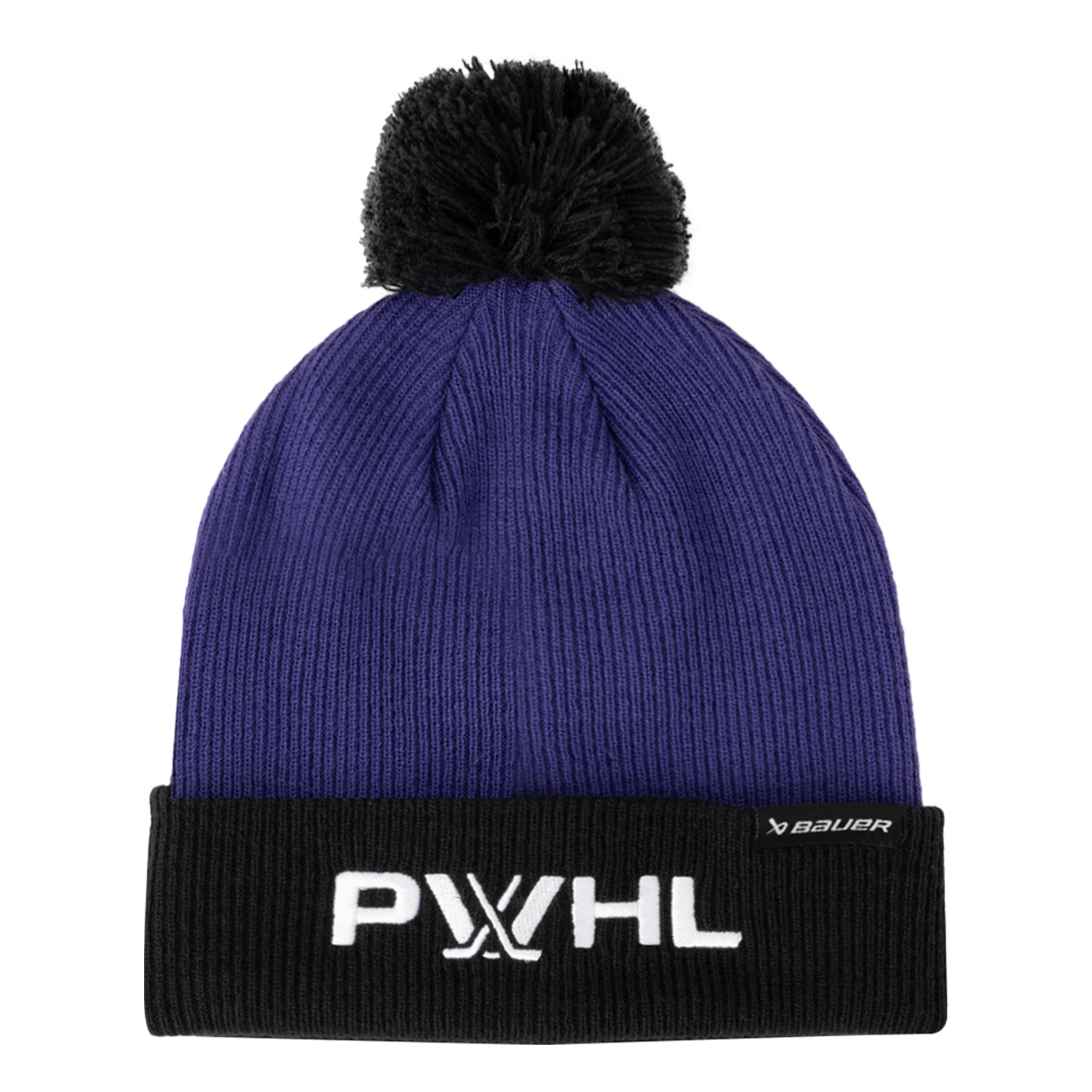 Purple Adult PWHL Bauer Knit Pom