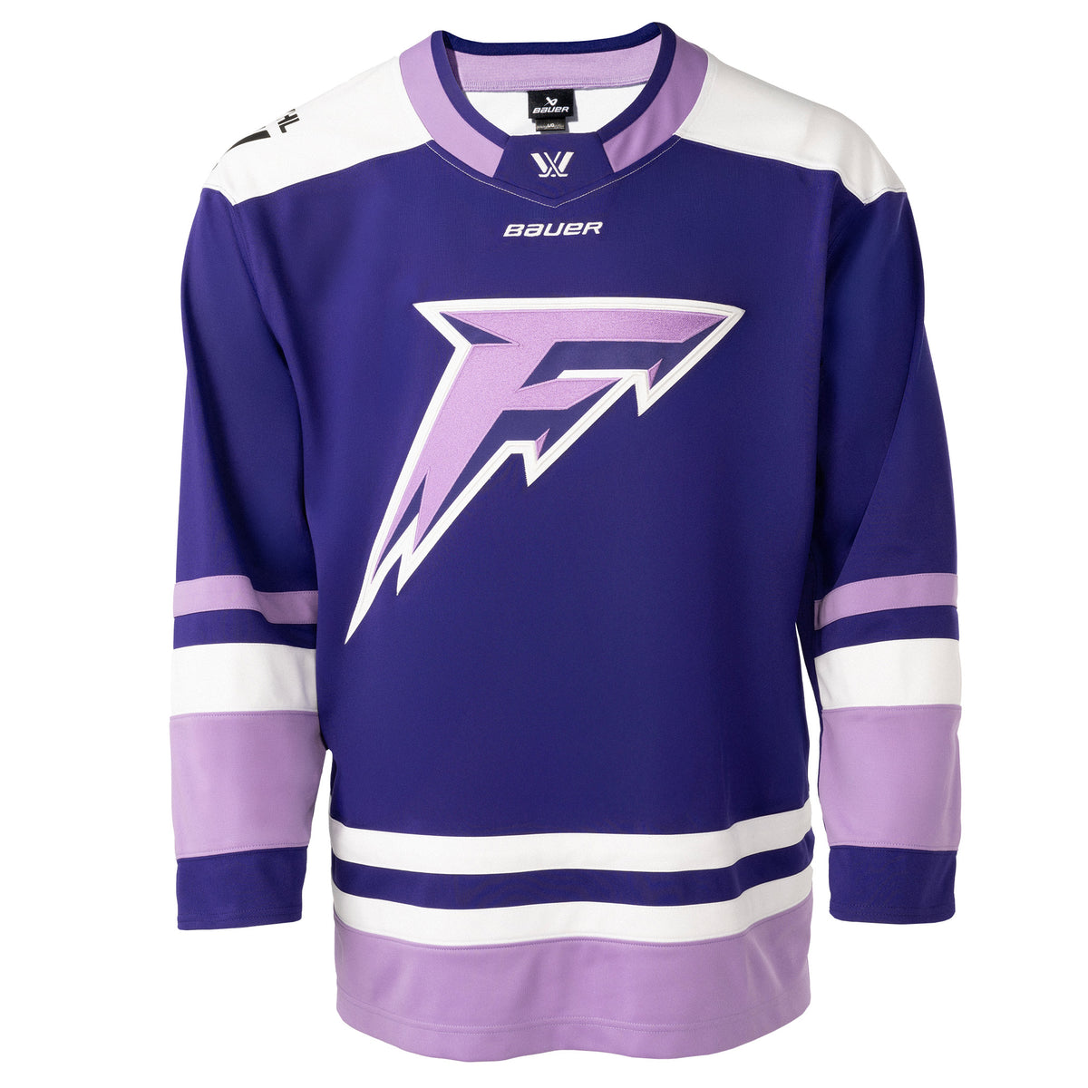 Minnesota Frost Youth Bauer Replica Home Jersey - Jersey in Purple
