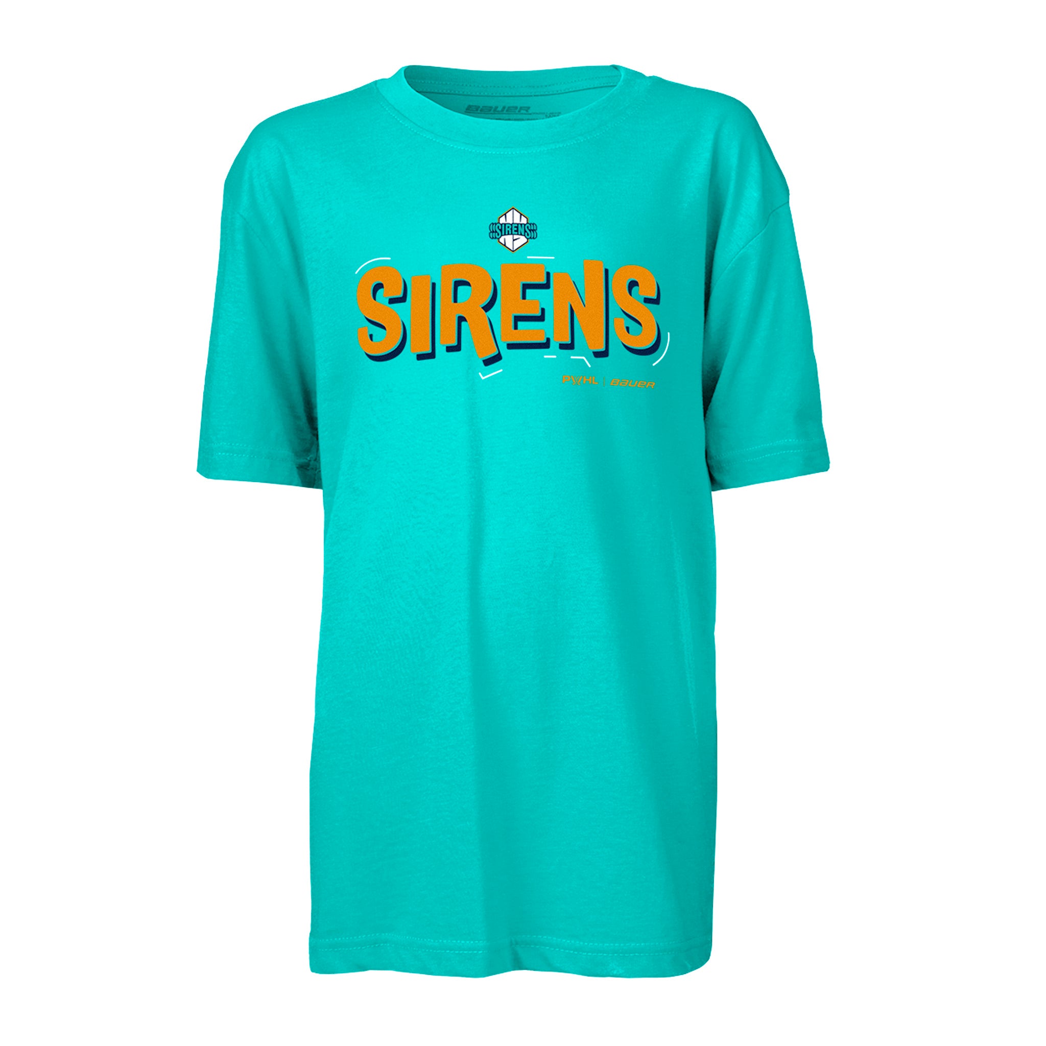 Youth New York Sirens Bauer Graphic T-Shirt in teal