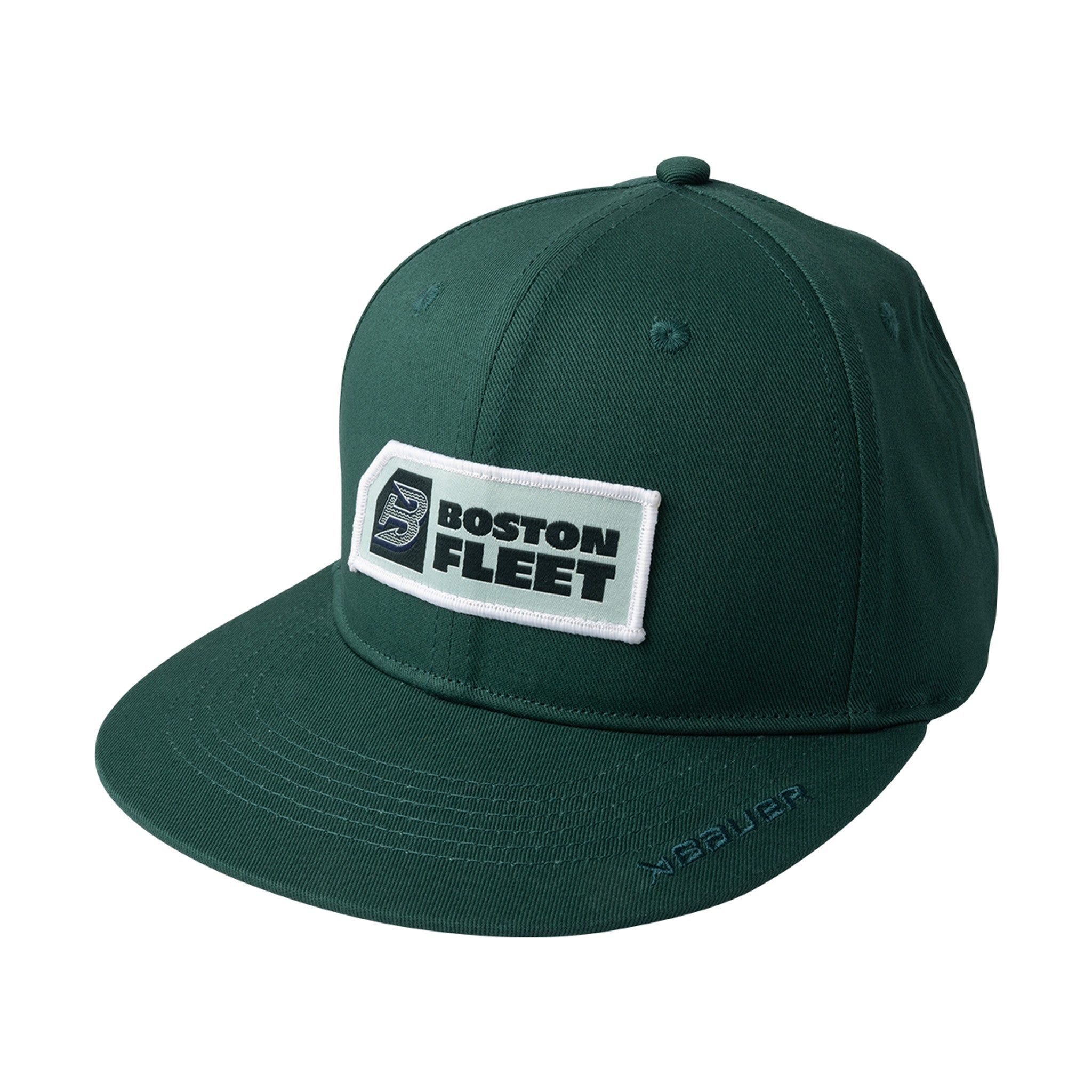 Green cap with 'Boston Fleet' logo on a white background
