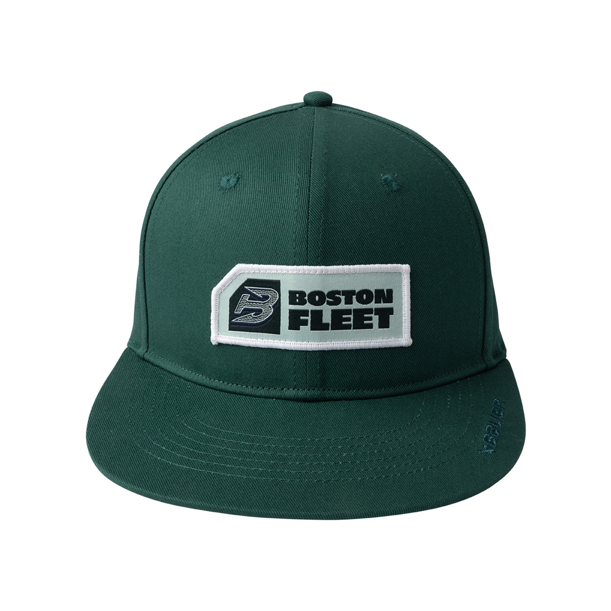 Green cap with 'Boston Fleet' logo on a white background