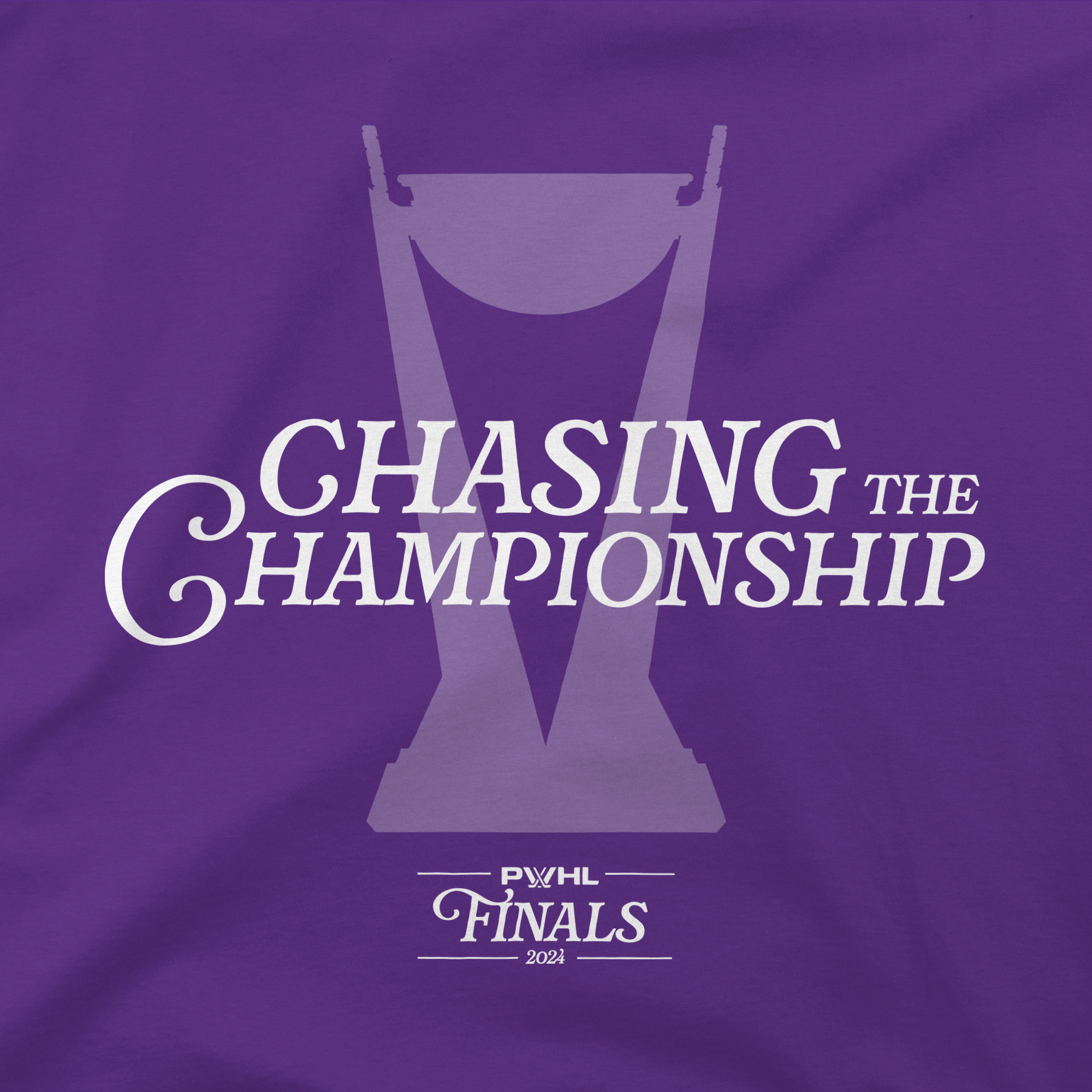 PWHL Chasing the Championship Stadium Essentials T-Shirt - T-Shirt in Purple