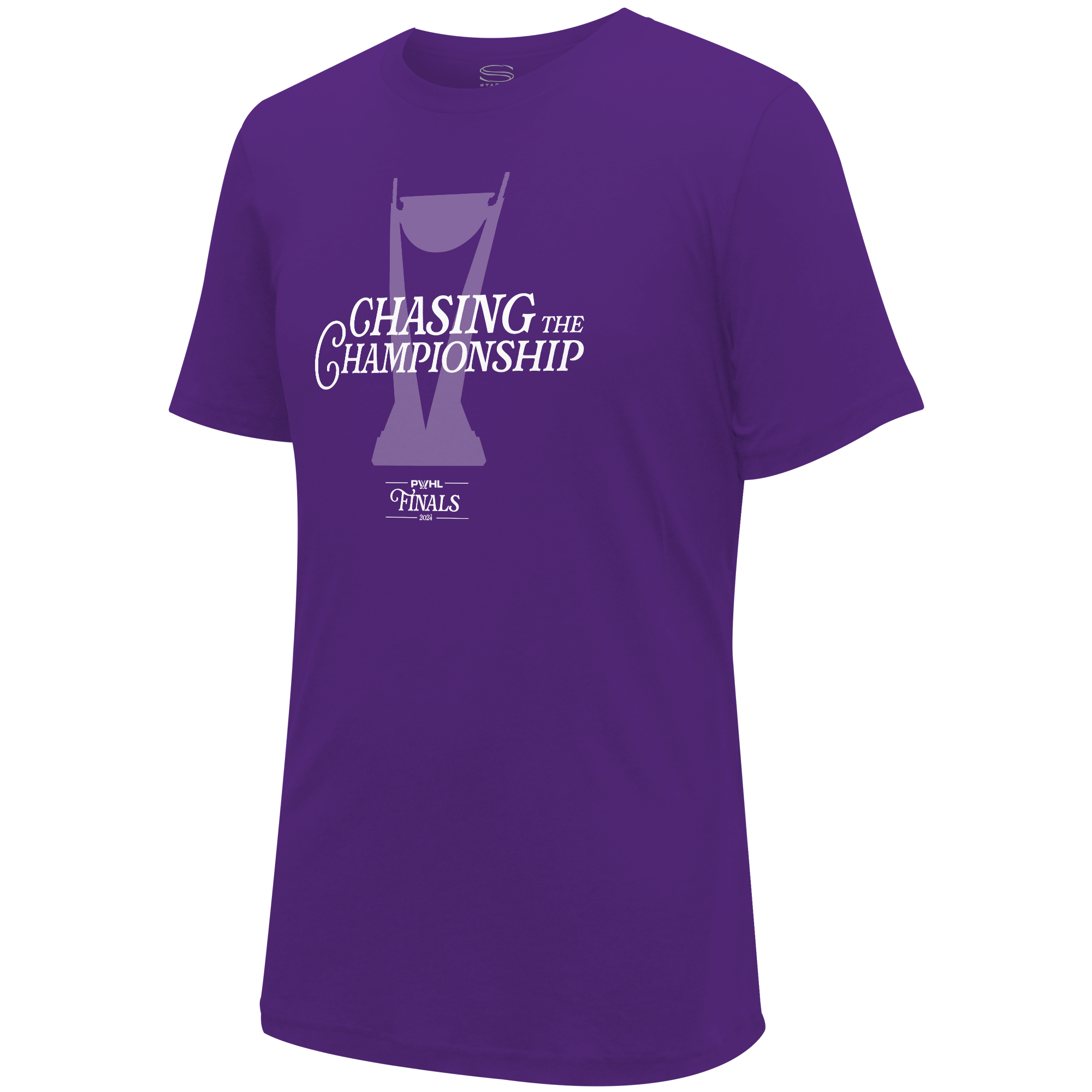 PWHL Chasing the Championship Stadium Essentials T-Shirt - T-Shirt in Purple