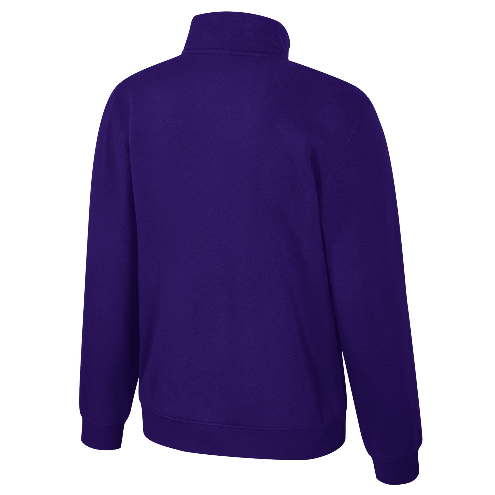 Purple sweatshirt on a white background