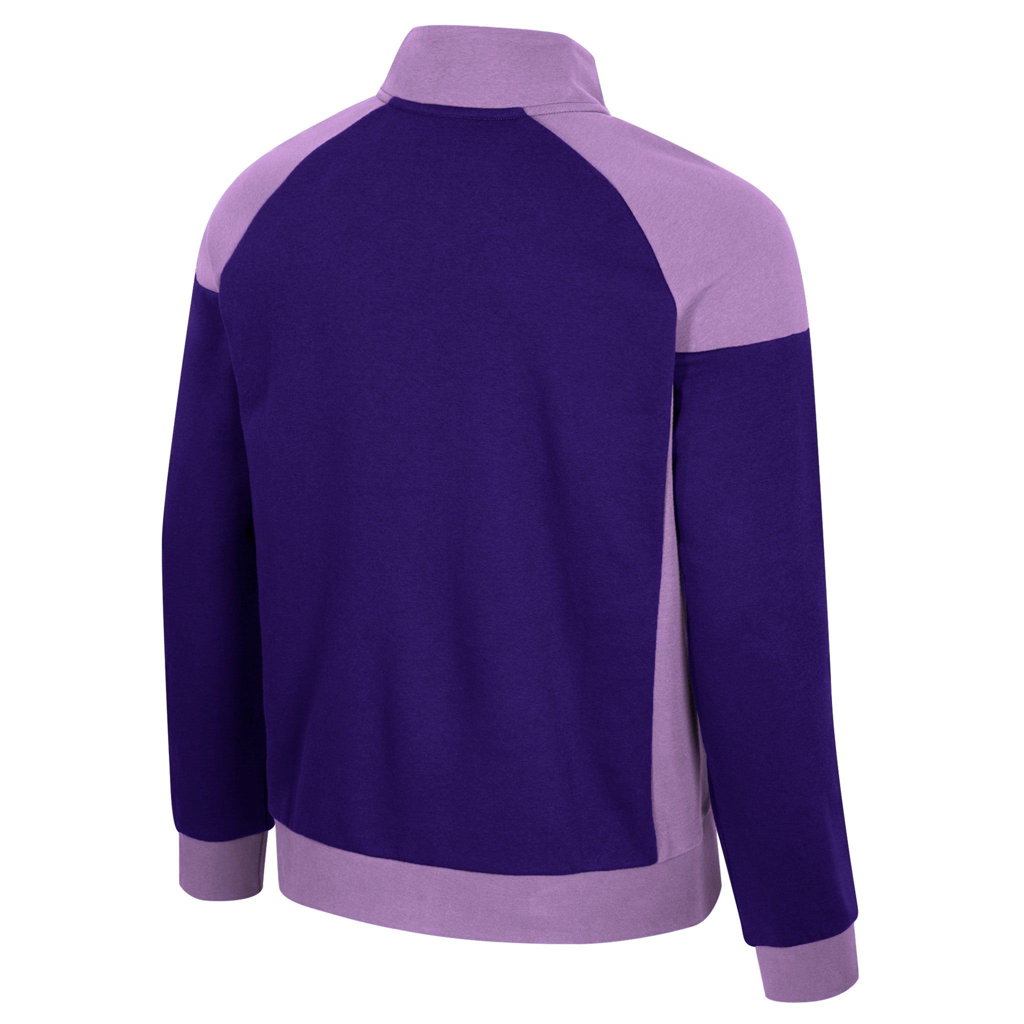 Purple and pink jacket on a white background
