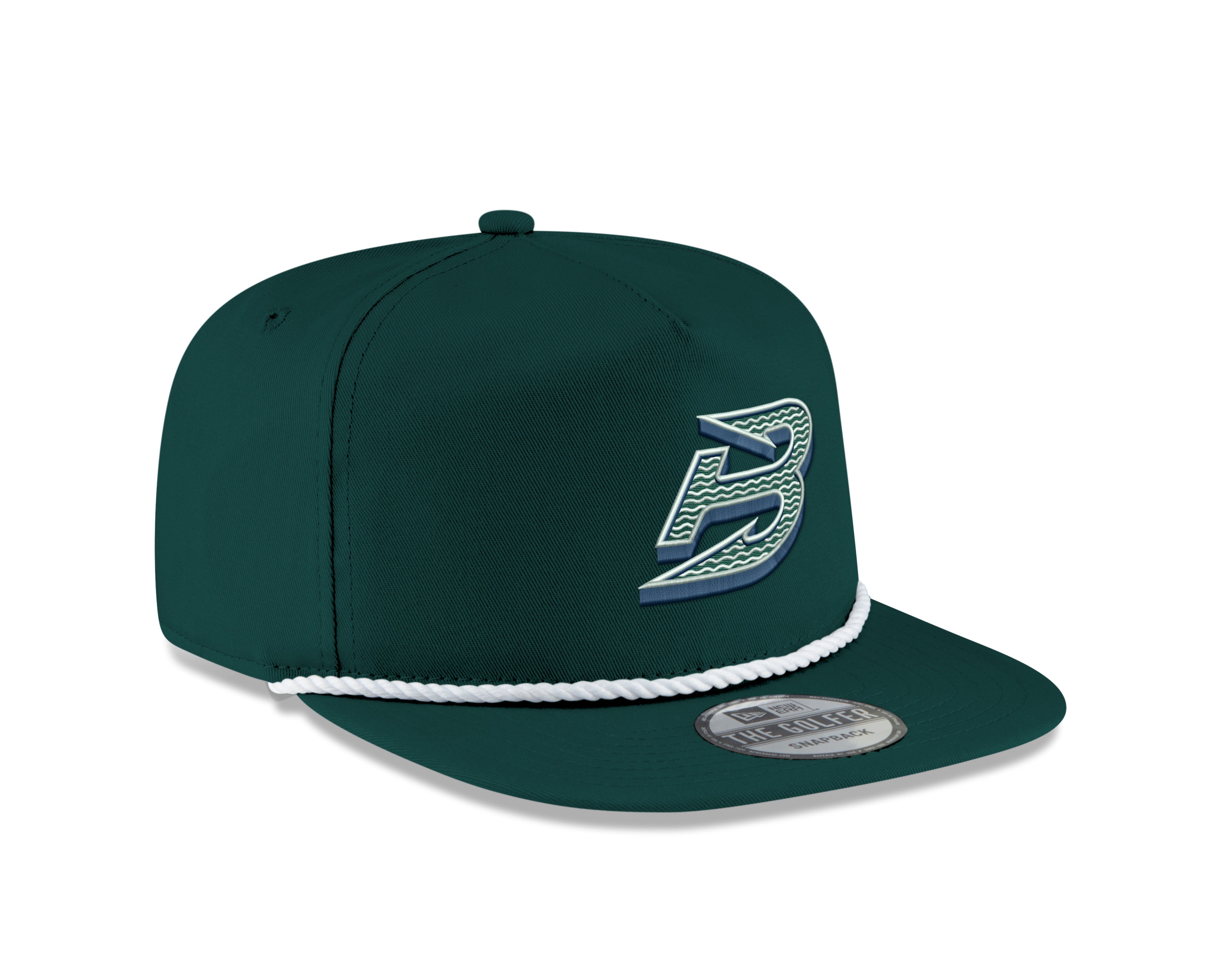 Adult Boston Fleet New Era Golfer Snapback Logo Hat - Hat in