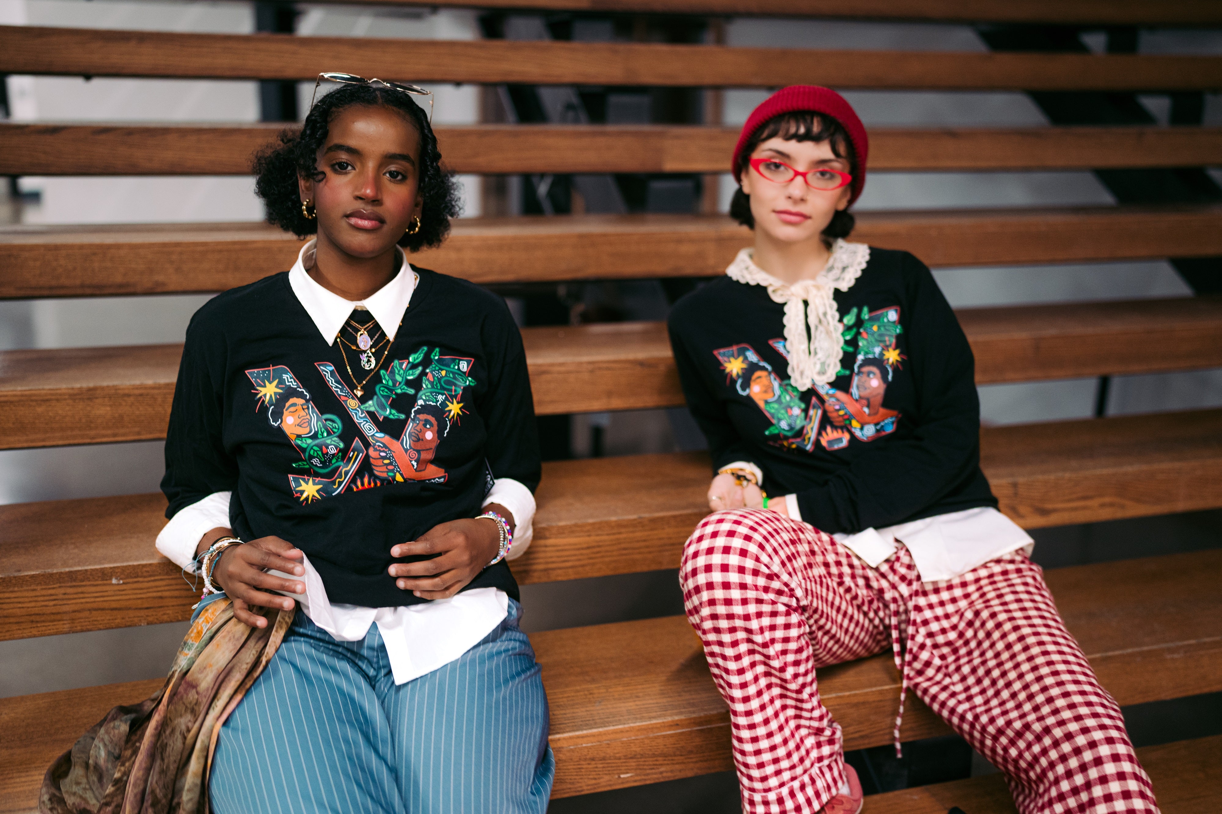 PWHL x Kezna Dalz Black History Month Adult Long Sleeve T-Shirt - Long Sleeve T-Shirt in S