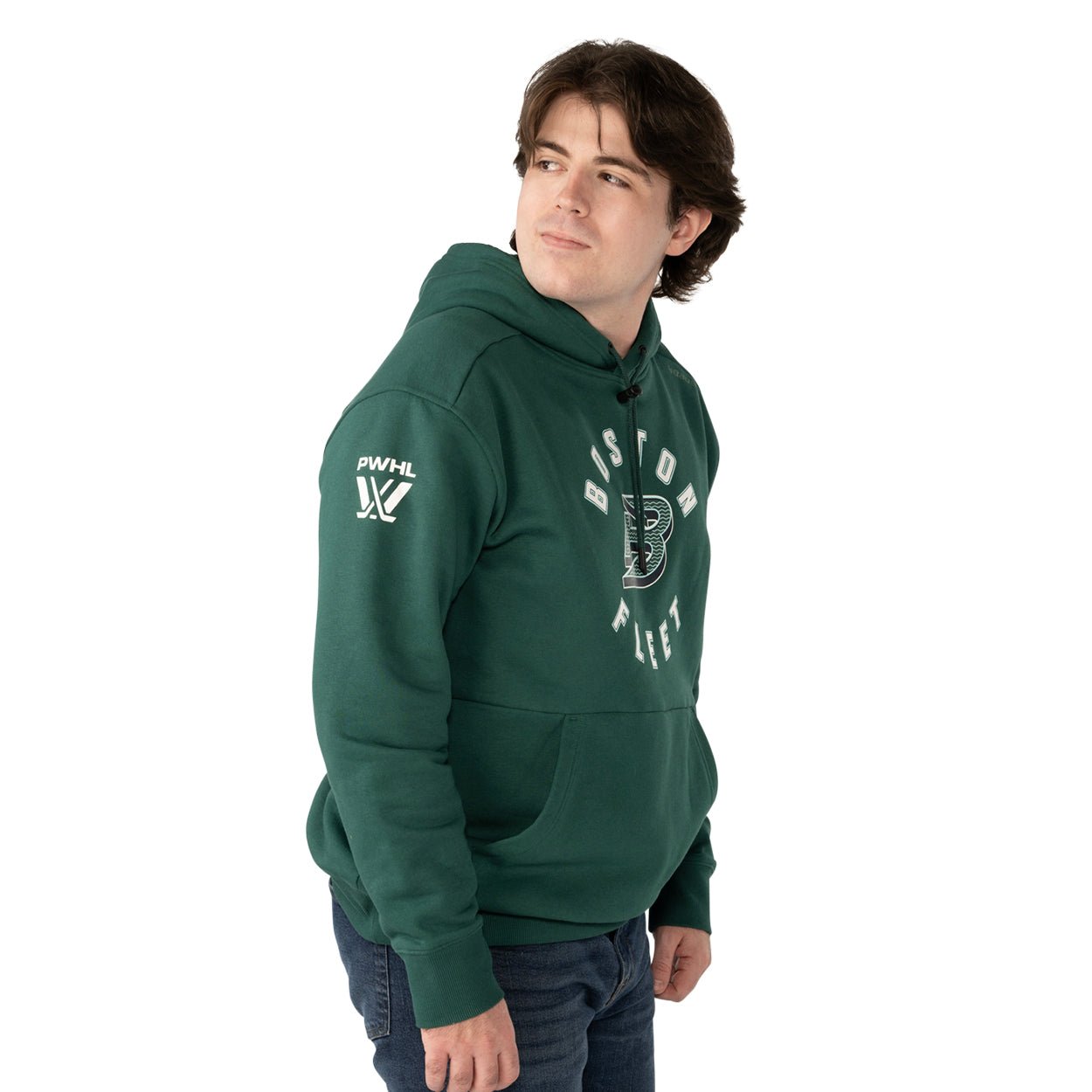 Boston Fleet Adult Bauer Team Ultimate Hoodie - Hoodie in Green