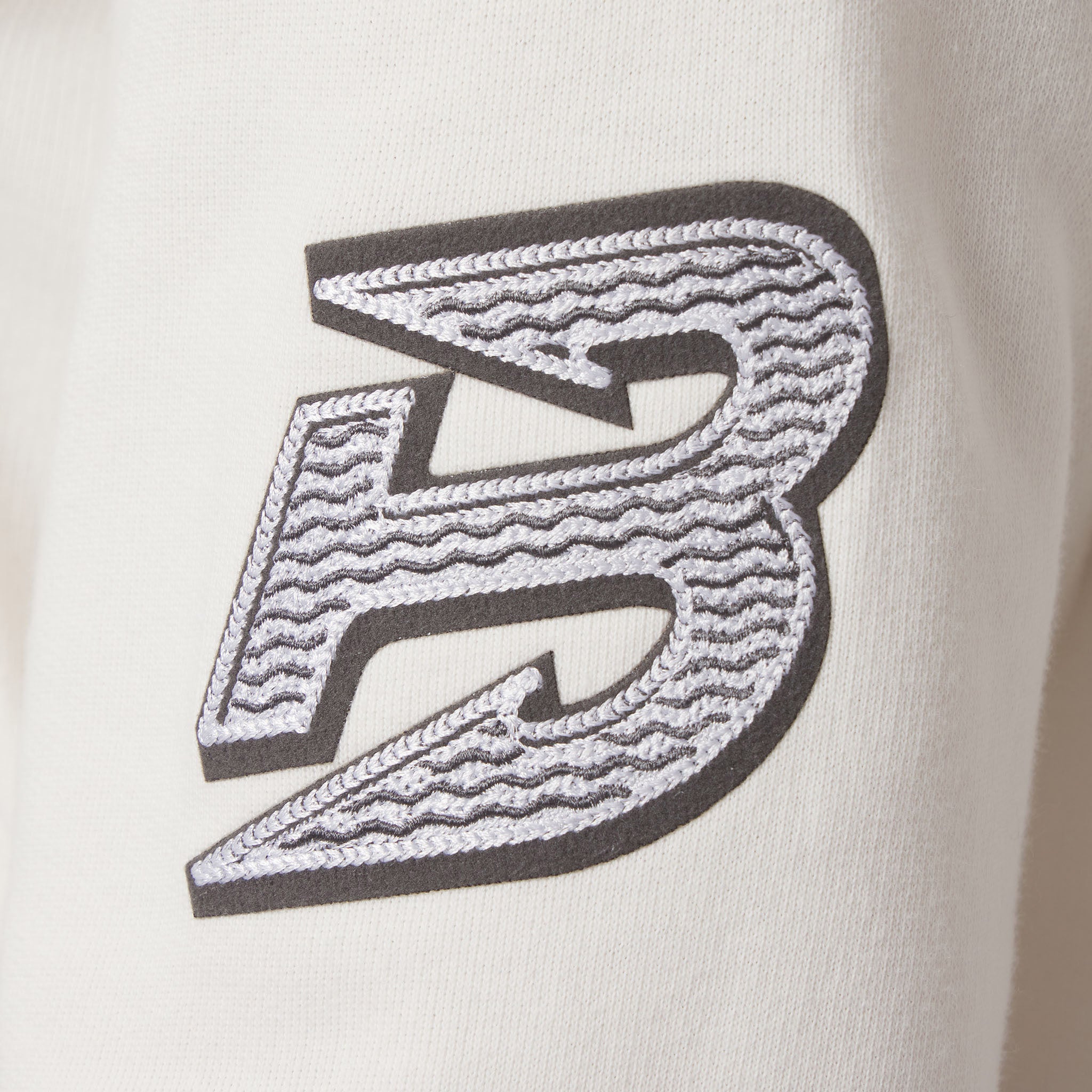 Close-up of a logo on a white background