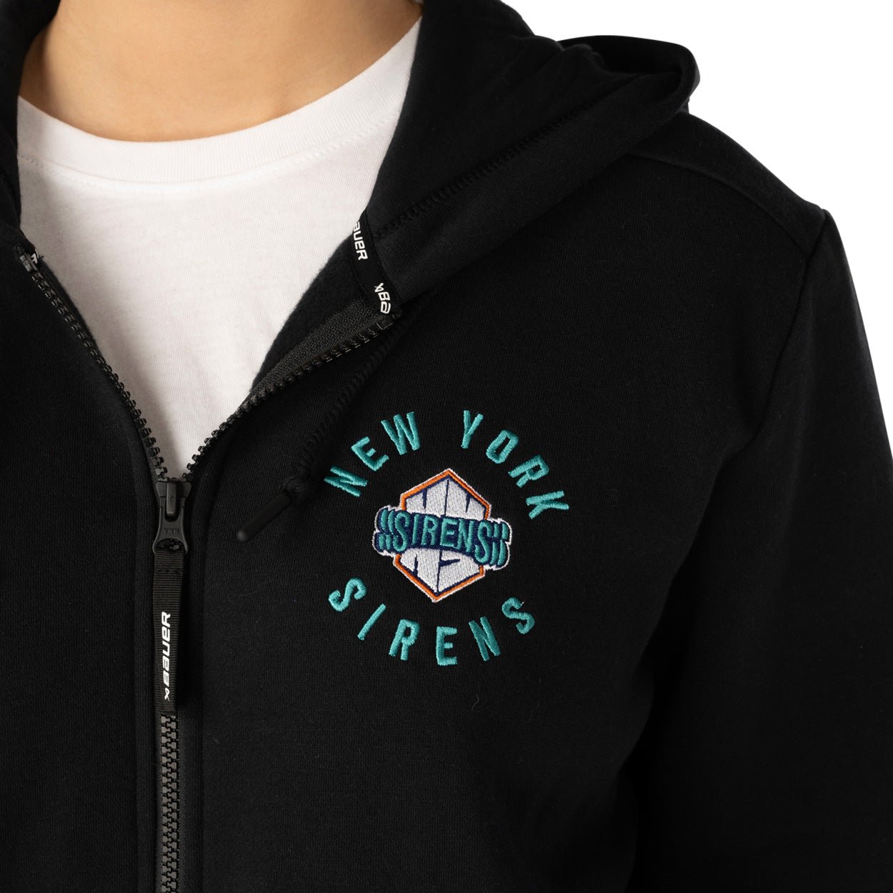 New York Sirens Women's Bauer Full Zip Ultimate Hoodie - Hoodie in XS