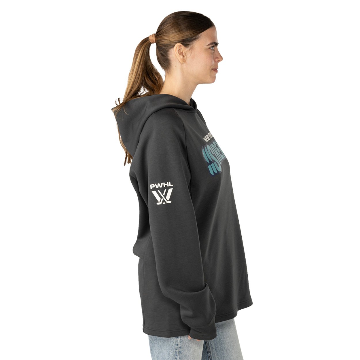 New York Sirens Adult Bauer Pullover Hoodie - Hoodie in S
