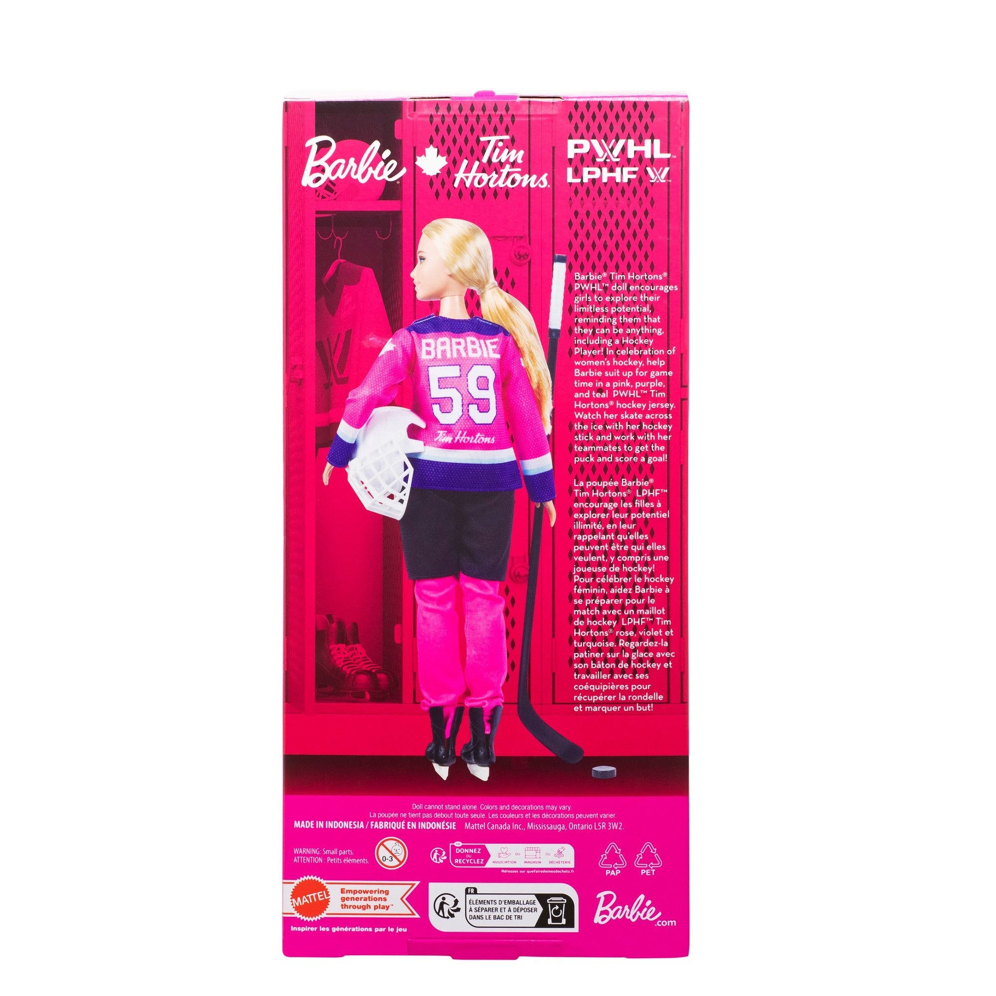 Barbie® Tim Hortons® PWHL™ Dolls - Doll in Blonde