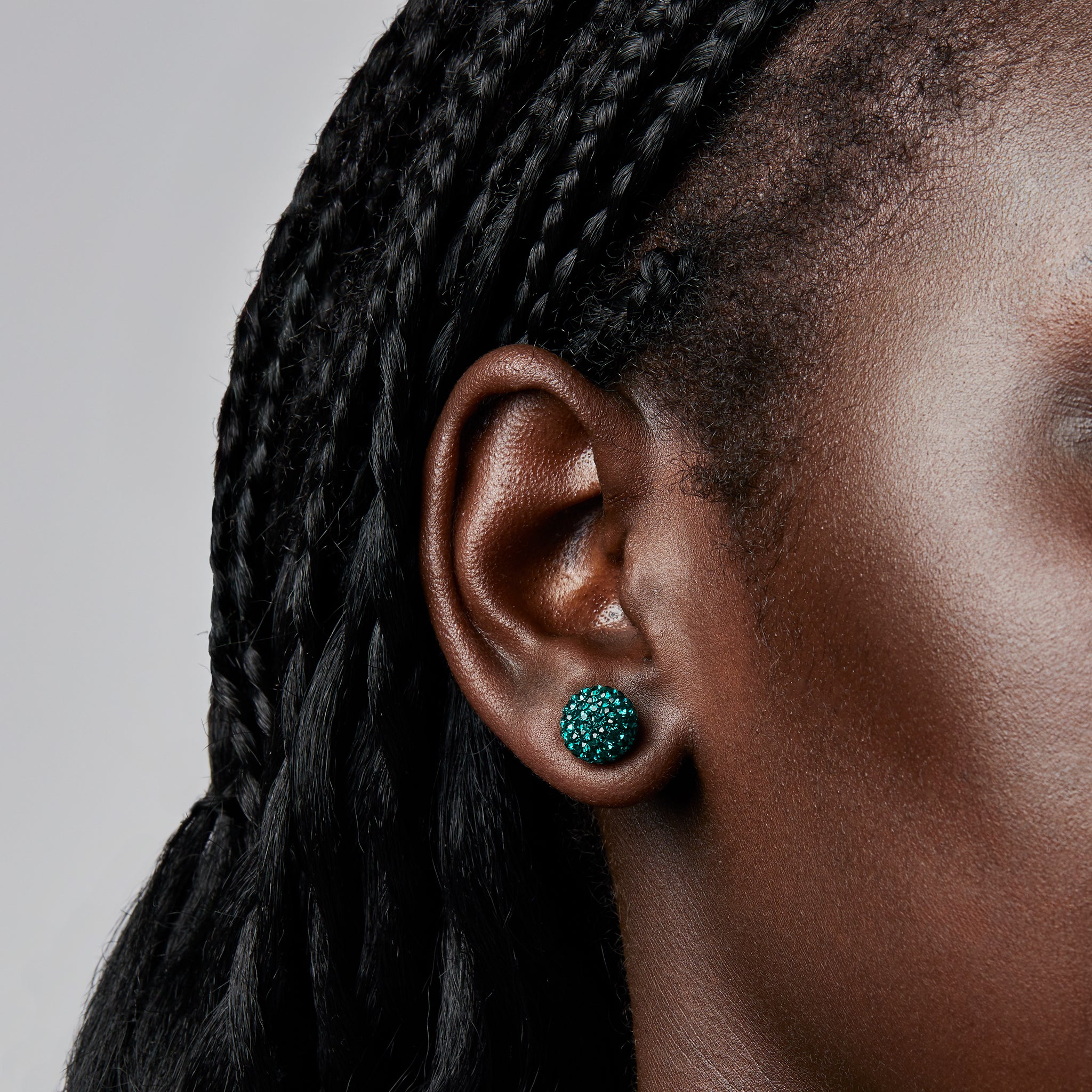 Boston Fleet Hillberg & Berk Medium Sparkle Ball™ Earrings - Jewelry in Green