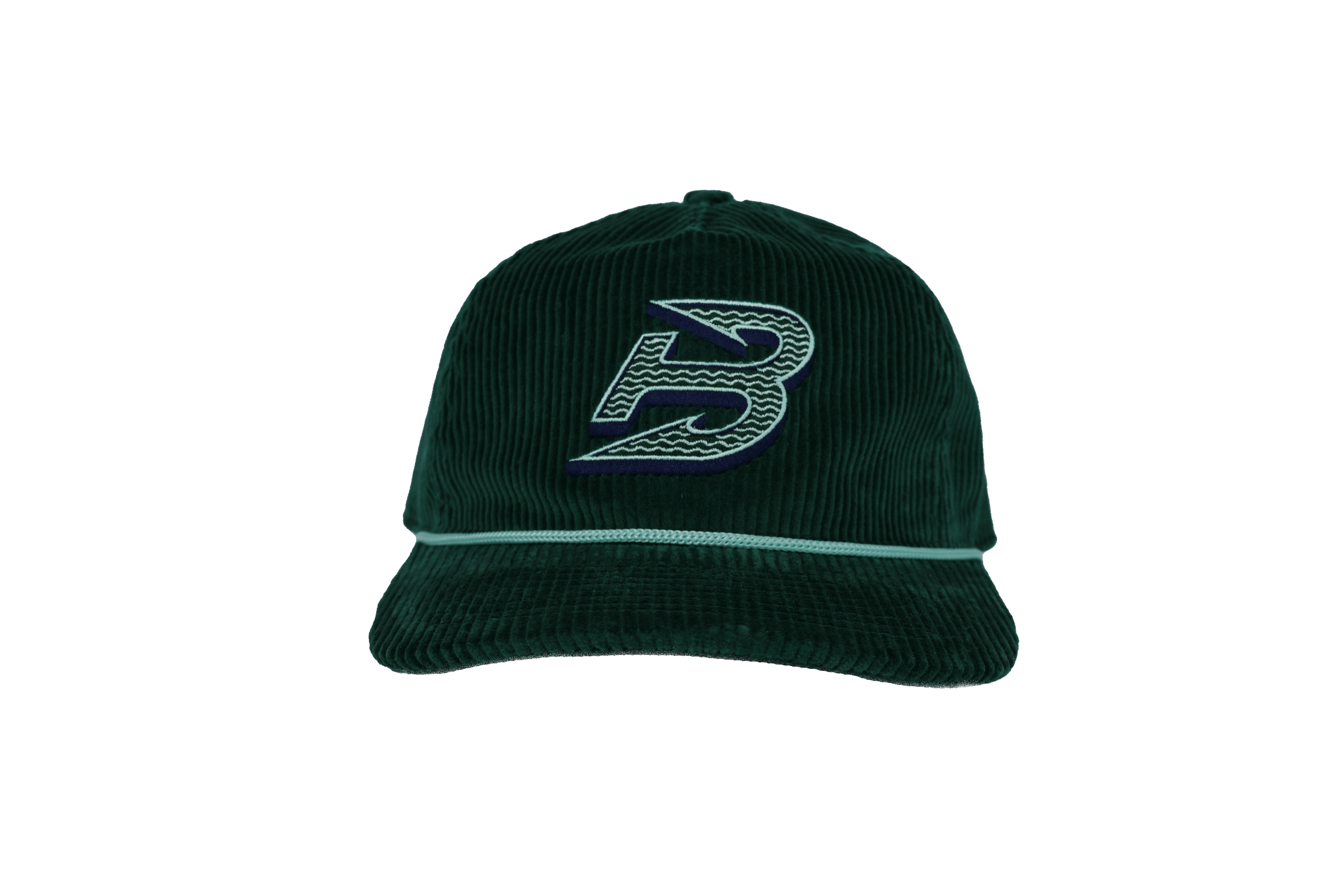 Boston Fleet Adult Celly Logo Corduroy Hat - Hat in Green