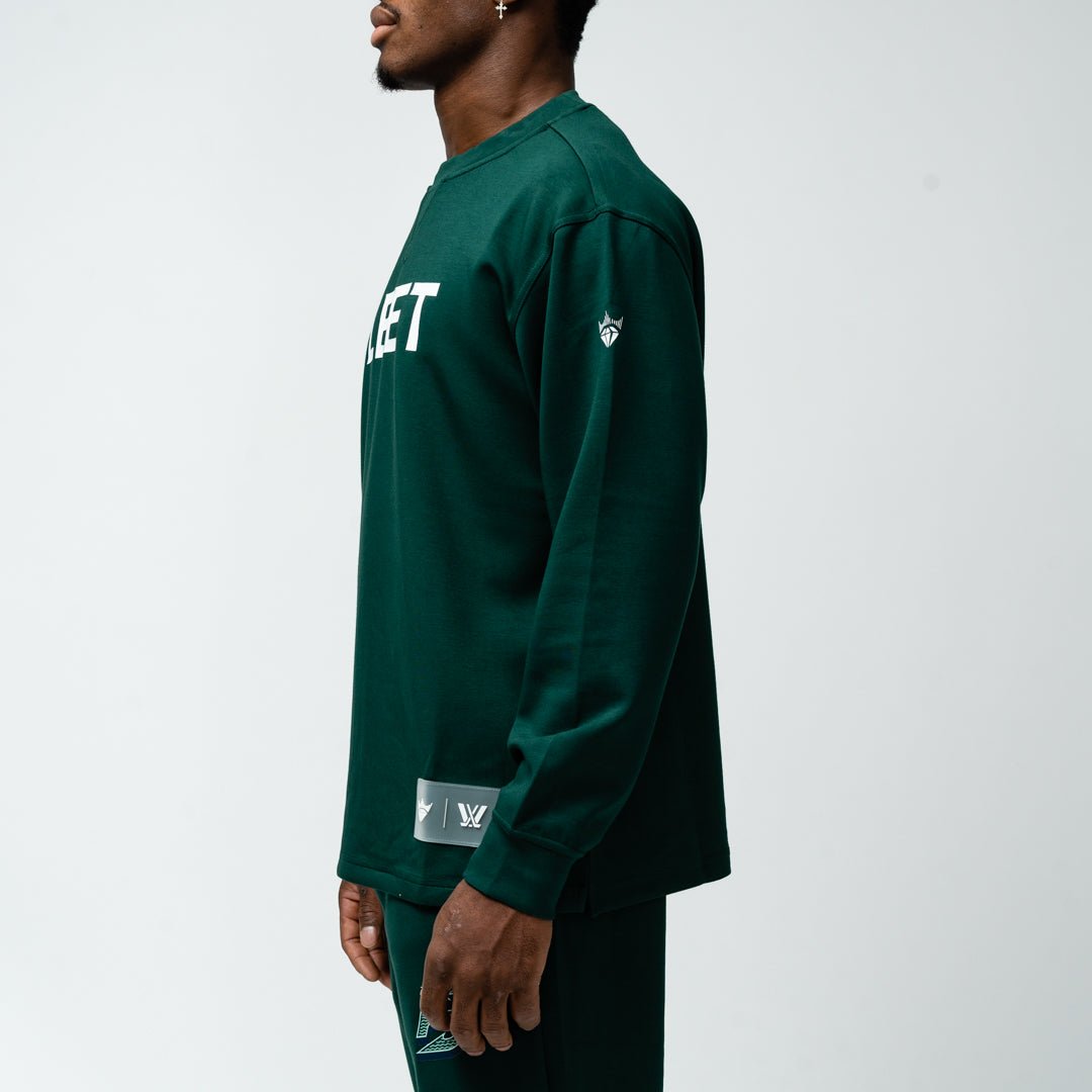 Boston Fleet Adult Royalty Mythical Crewneck - Crewneck in Green