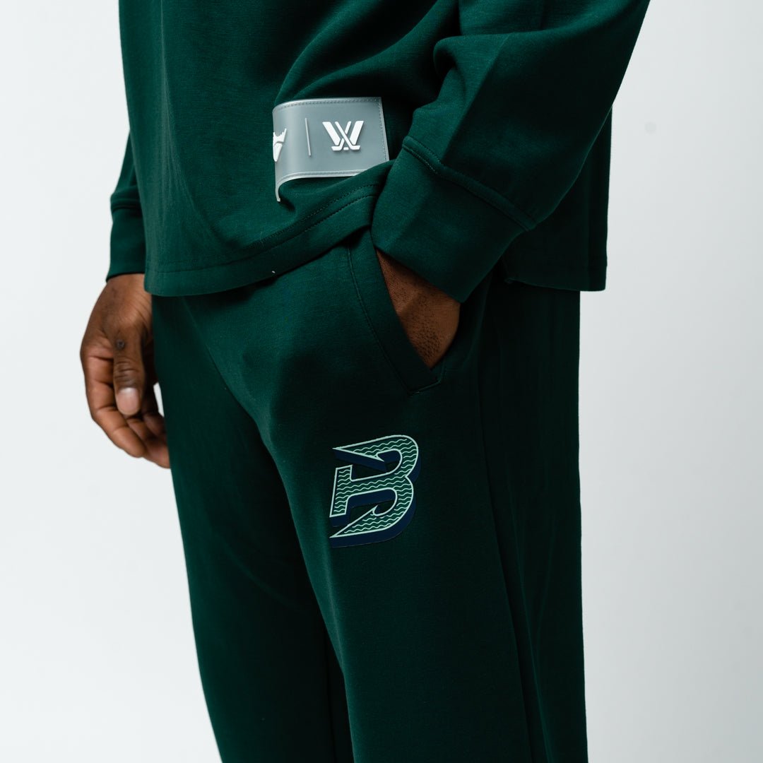 Boston Fleet Adult Royalty Mythical Joggers - Pants in Green