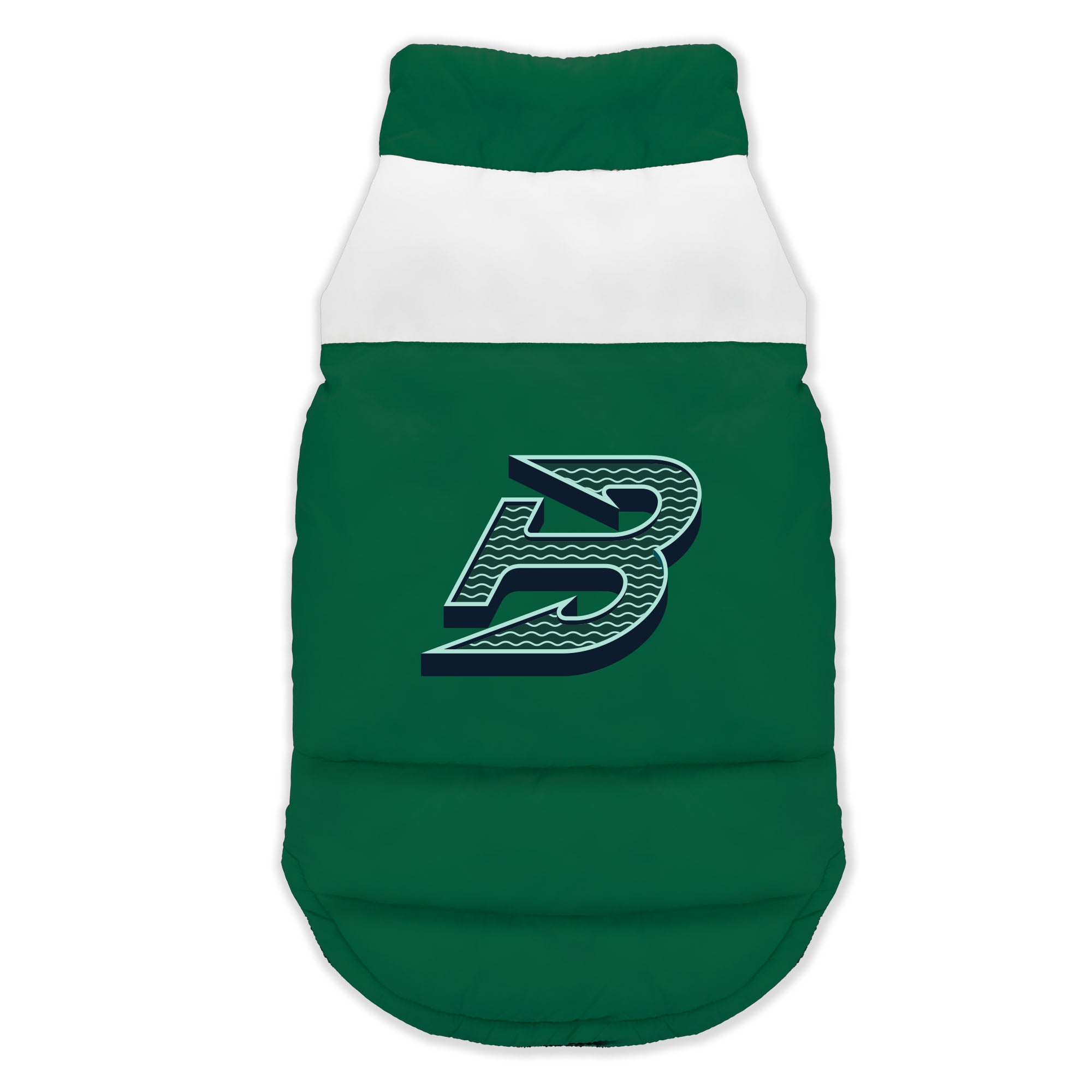 Boston Fleet Pet Parka Puff Vest - Pet in Green