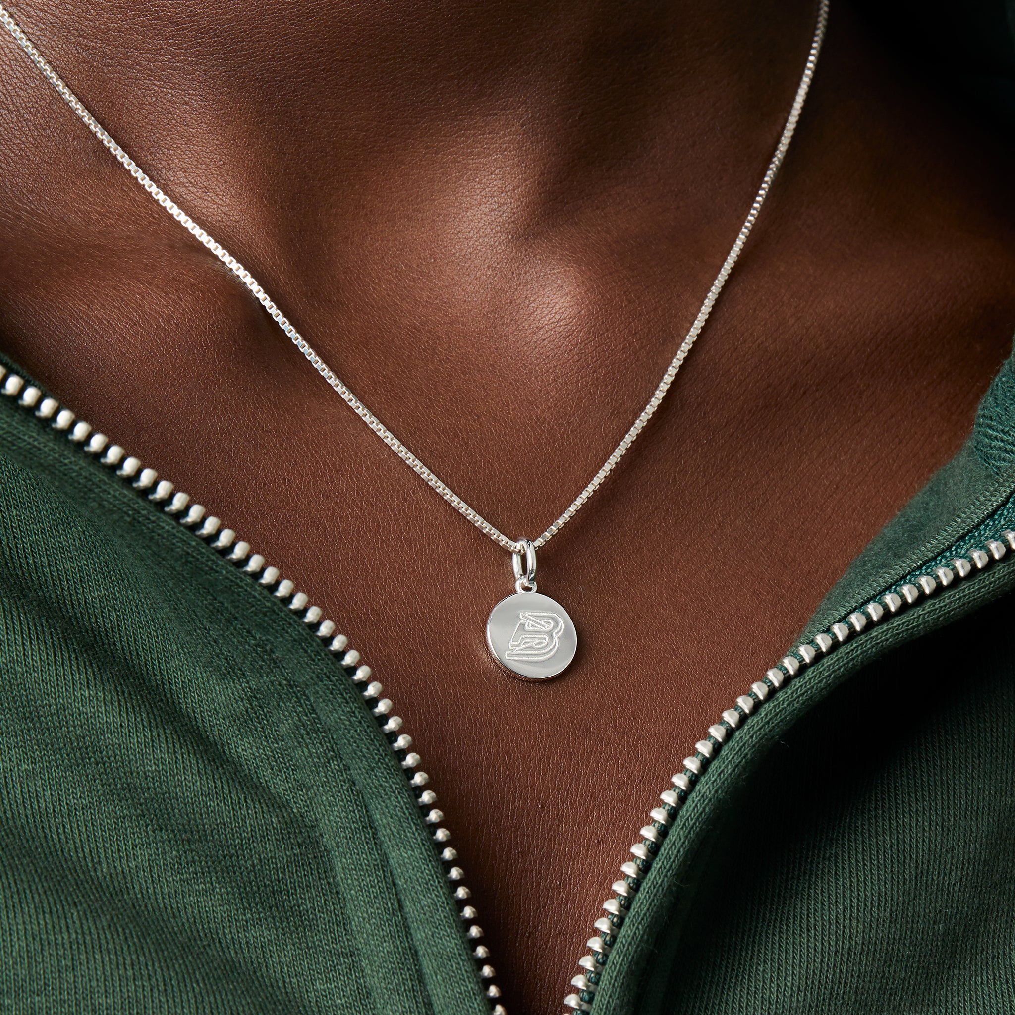 Boston Fleet Hillberg & Berk Silver Medallion Necklace - Jewelry in Silver