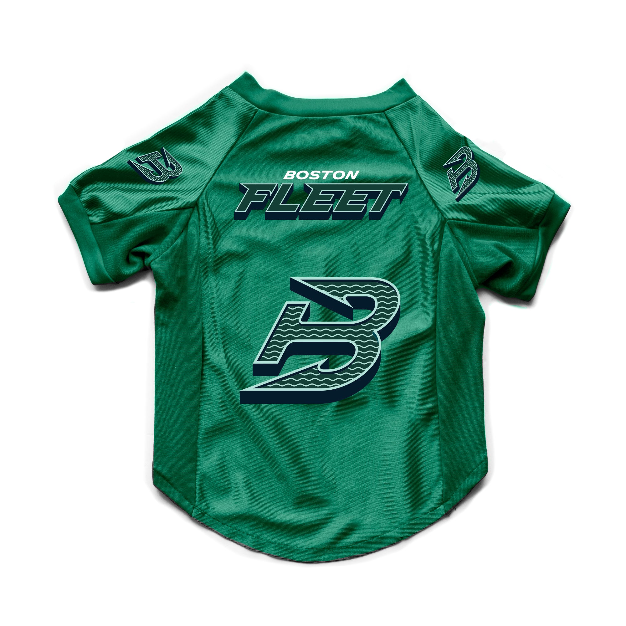 Boston Fleet Big Dog Stretch Pet Jersey - Pet in Green