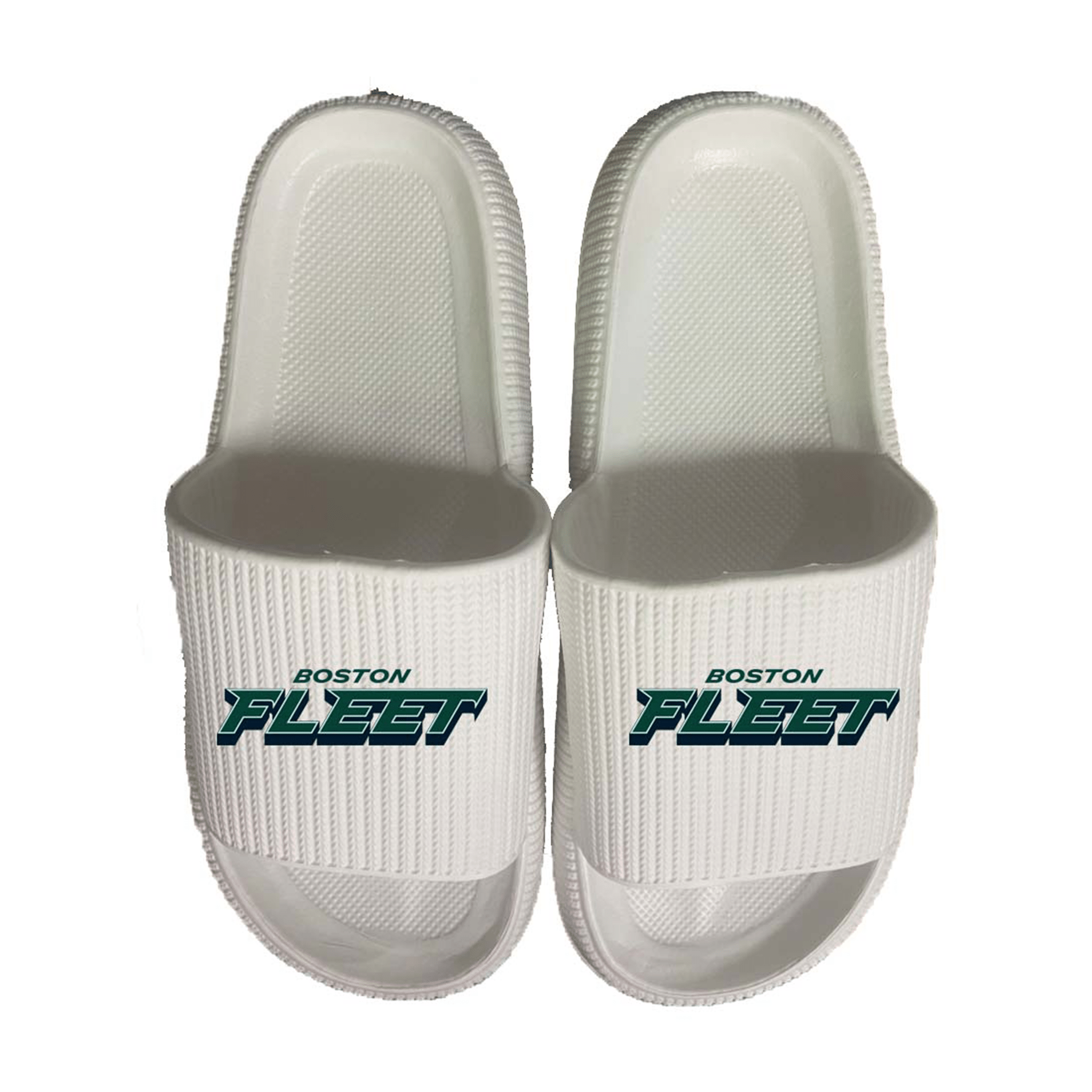 Boston Fleet Team Slides - Footwear in White