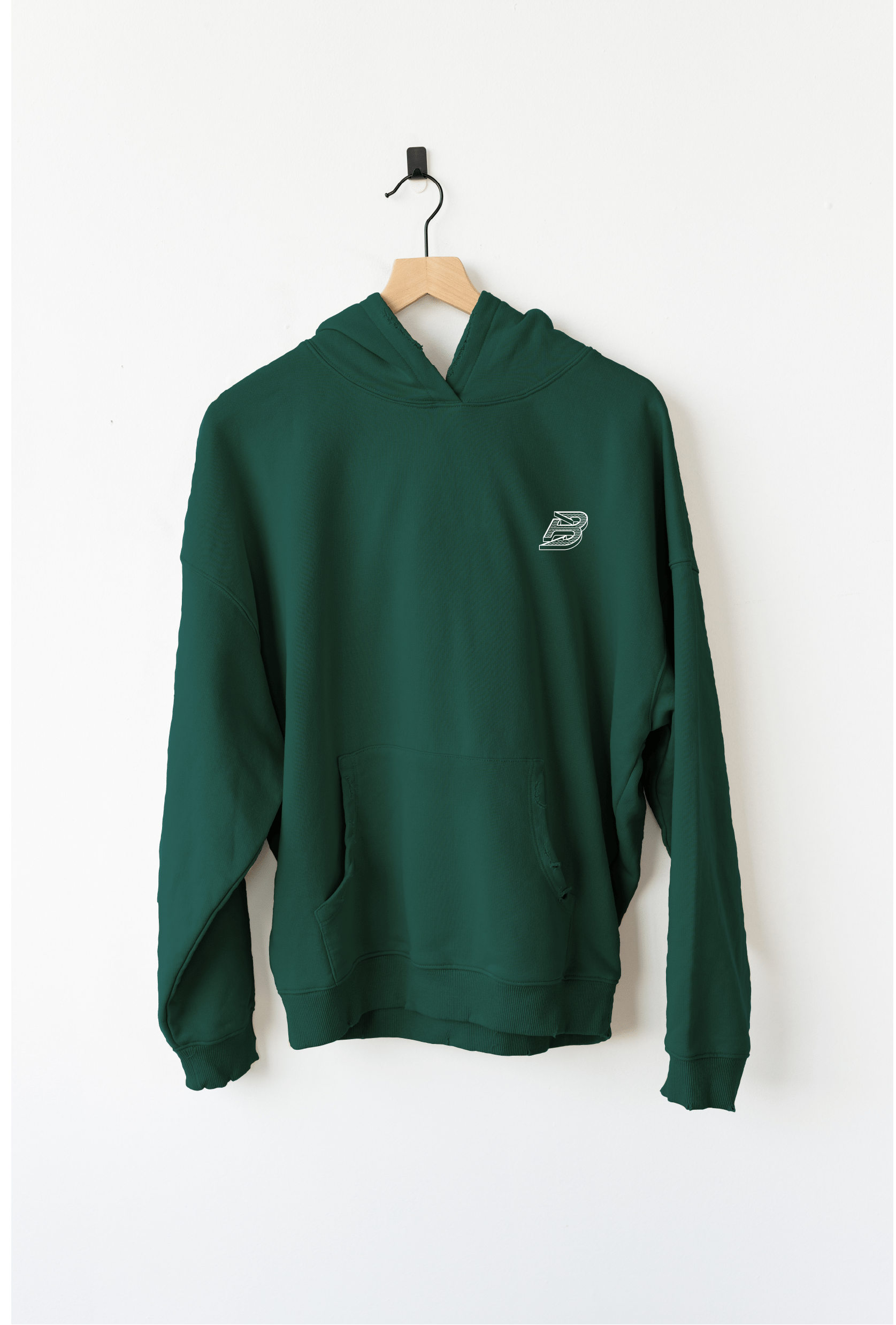 Boston Fleet Unisex Line Change Back Hit Hockey Hoodie - Hoodie in Green