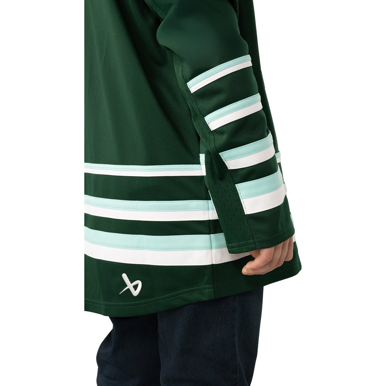 Boston Fleet Youth Bauer Replica Home Jersey - Jersey in Green