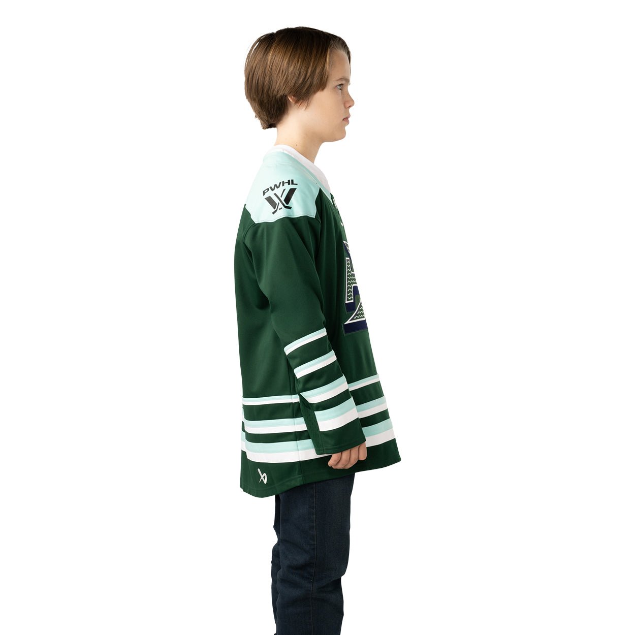 Boston Fleet Youth Bauer Replica Home Jersey - Jersey in Green