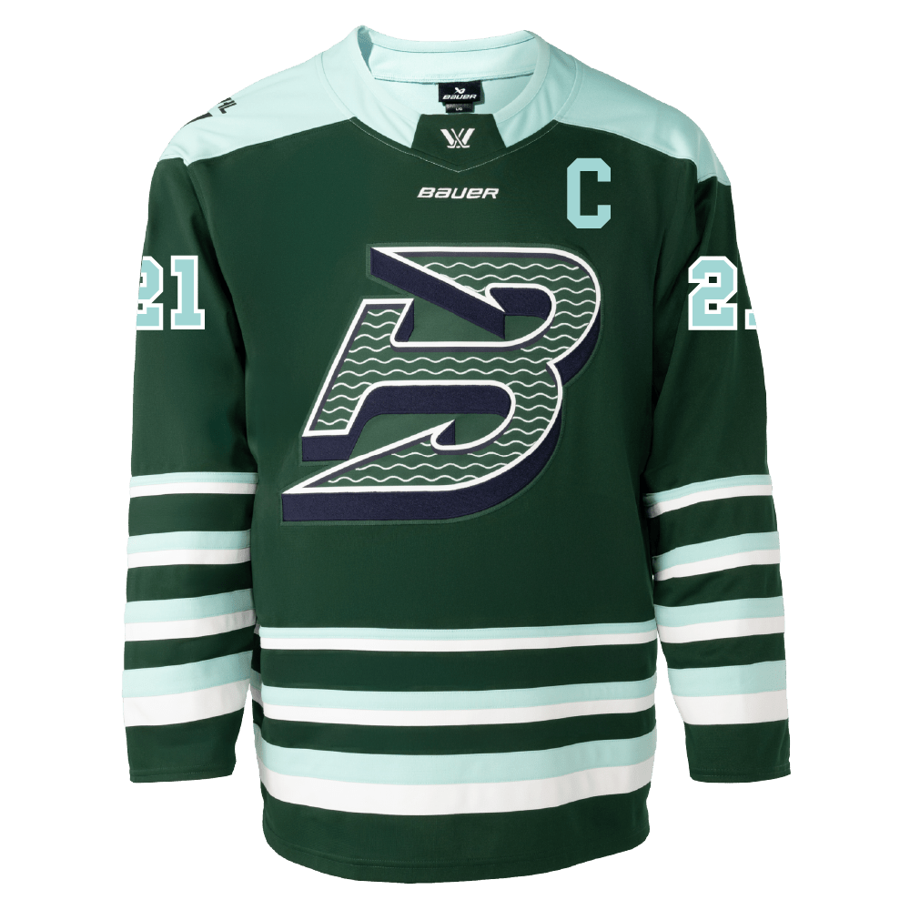 Hilary Knight Boston Fleet Adult Bauer Replica Home Jersey - Jersey in Green