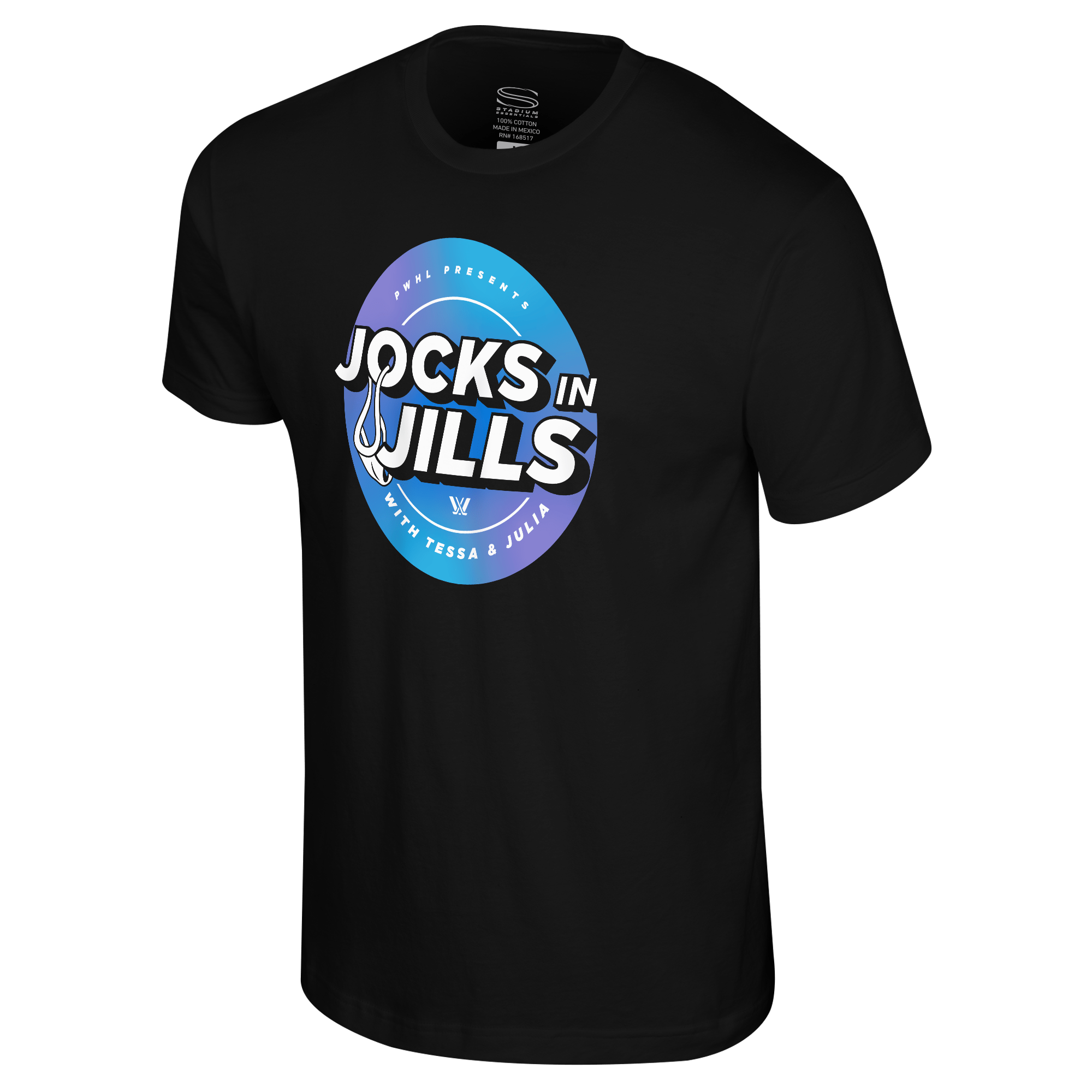 Jocks in Jills Adult Stadium Essentials Origins T-Shirt - T-shirt in Black