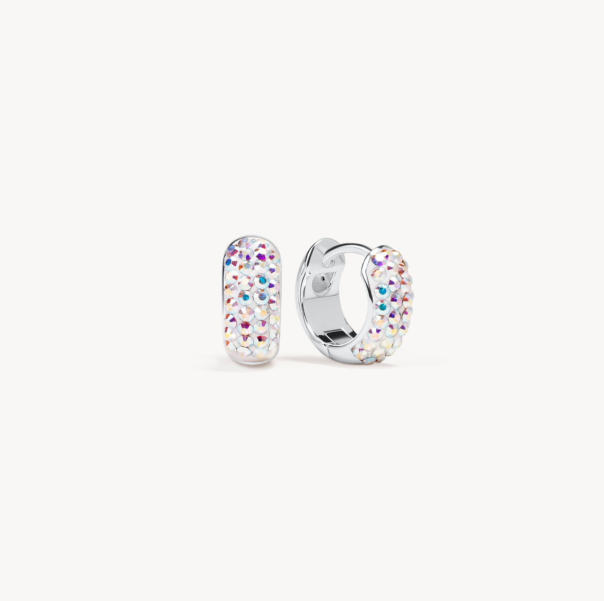 Minnesota Frost Hillberg & Berk Mini Sparkle Hoops - Jewelry in Multicolor