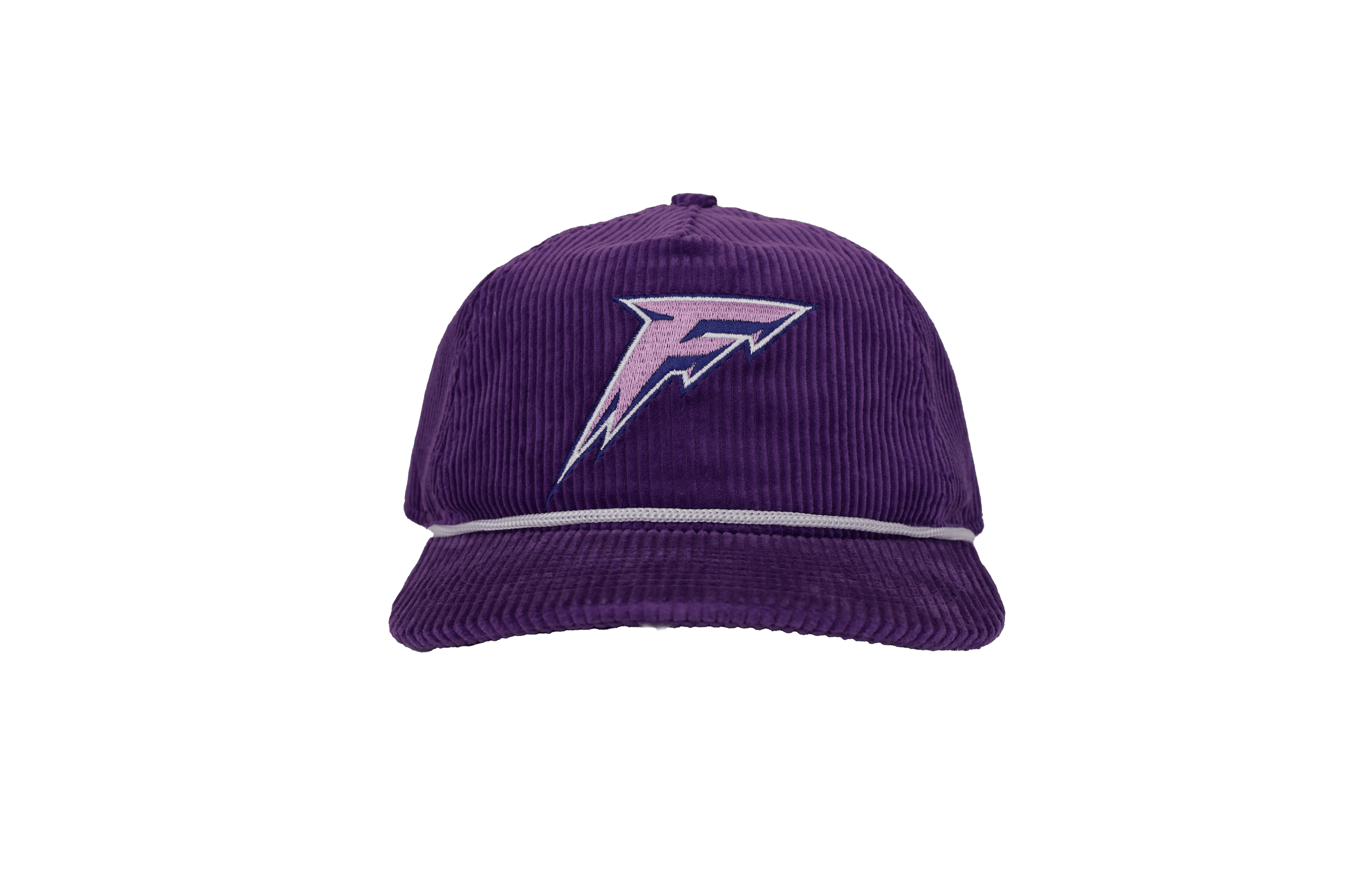 Minnesota Frost Adult Celly Logo Corduroy Hat - Hat in Purple