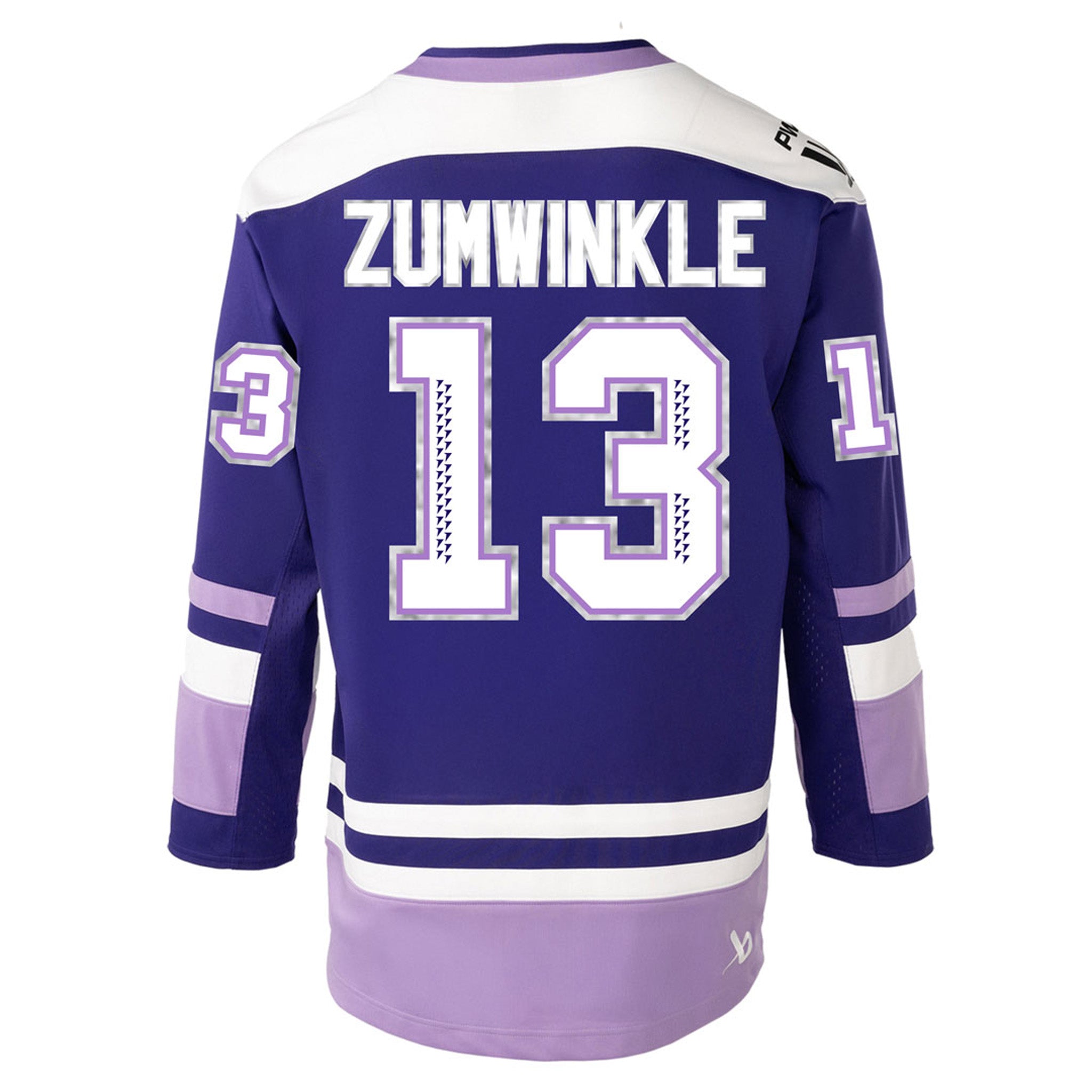 Minnesota Frost Grace Zumwinkle number 13 2025 Champions Purple jersey back