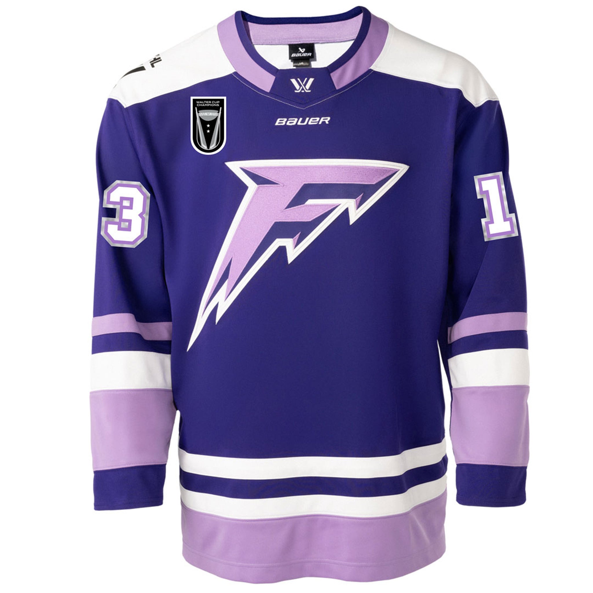 Minnesota Frost Grace Zumwinkle number 13 2025 Champions Purple jersey front