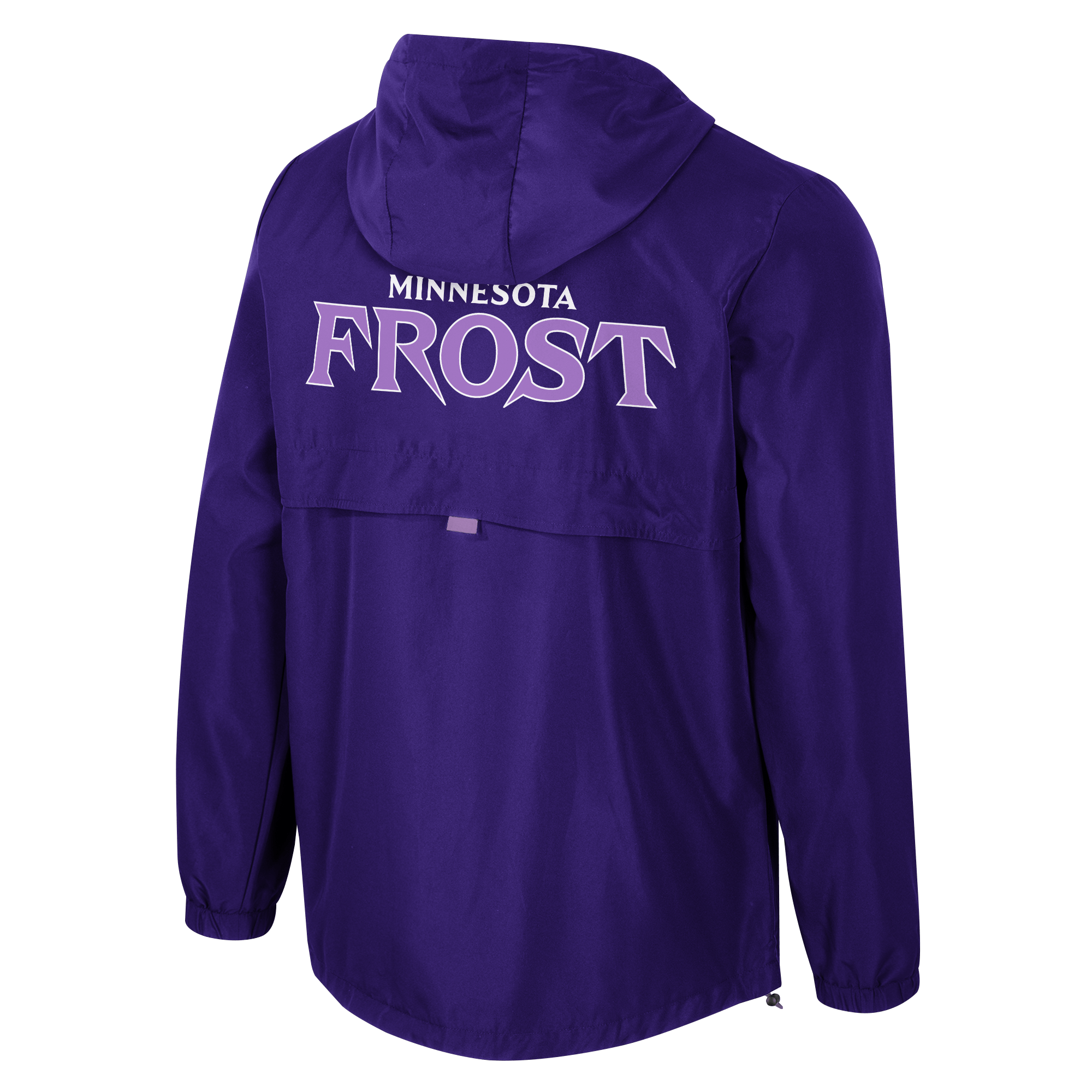 Minnesota Frost Adult Stadium Essentials Compete Quarter Zip Hybrid Jacket - Jacket in Purple