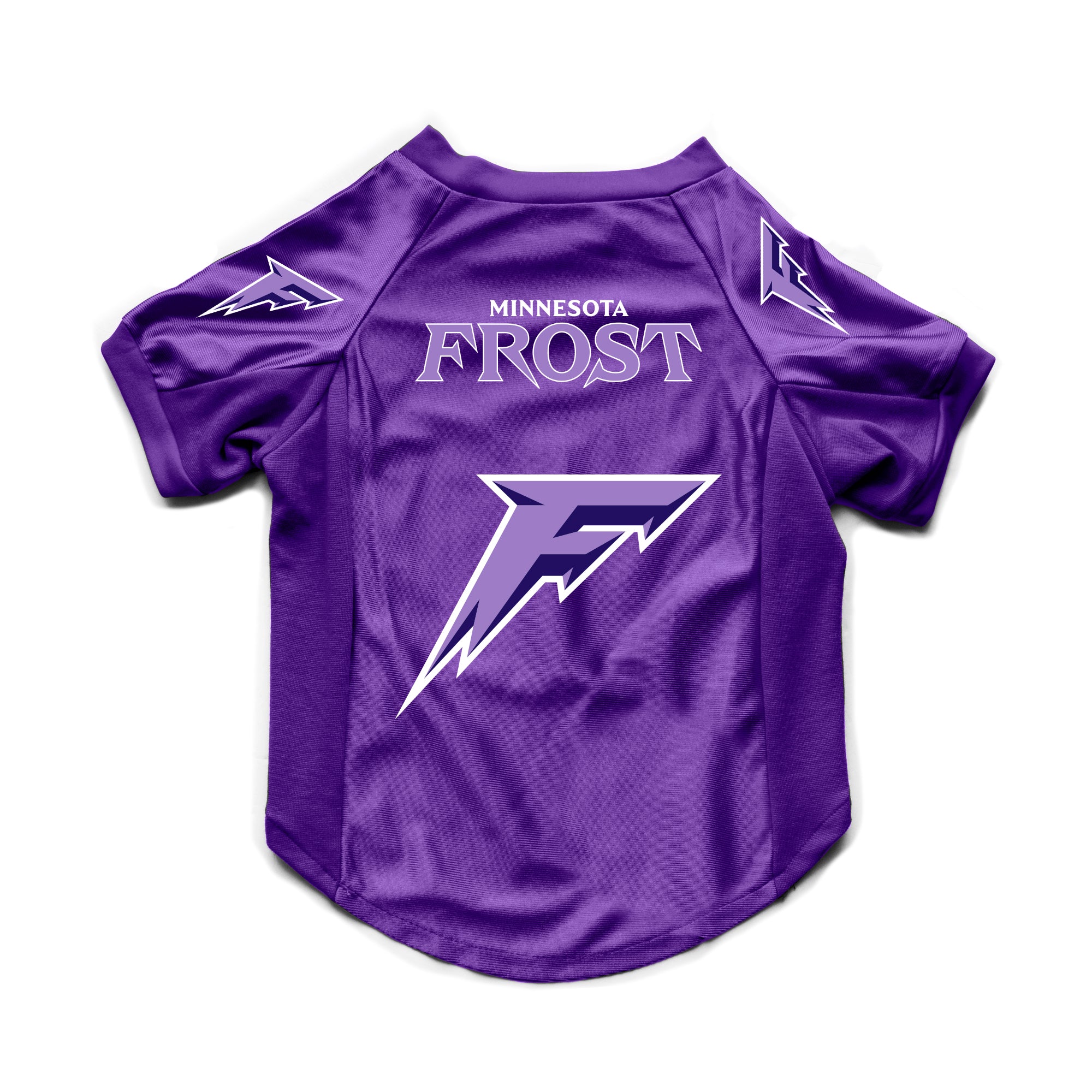 Minnesota Frost Big Dog Stretch Pet Jersey - Pet in Purple
