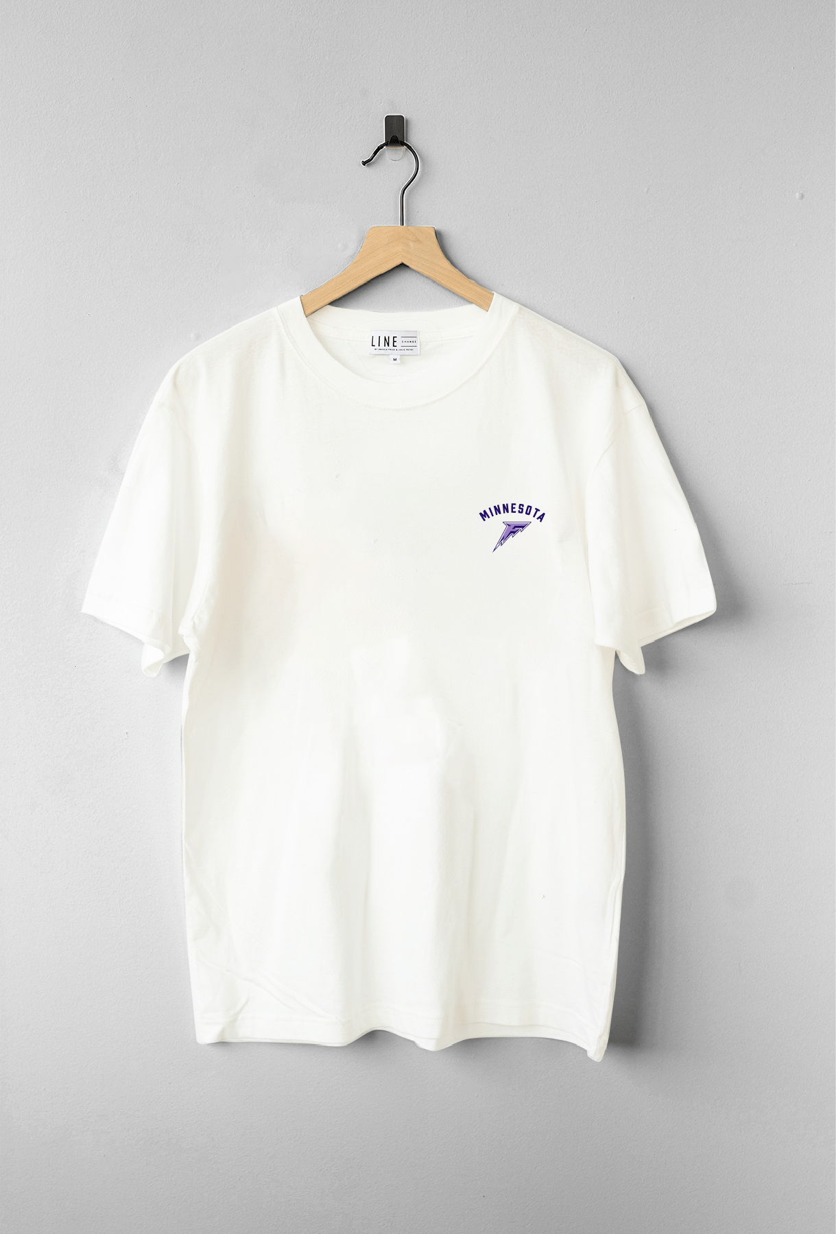 Minnesota Frost Unisex Line Change Back Hit Hockey Oversized T-Shirt - T-Shirt in White