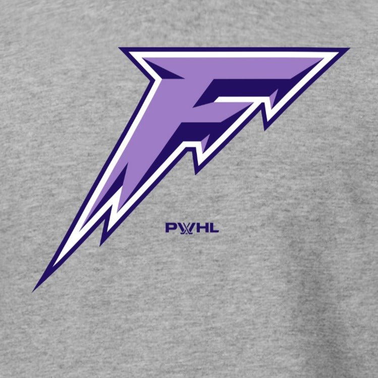 Minnesota Frost Youth Stadium Essentials Logo T-Shirt - T-Shirt in Gray