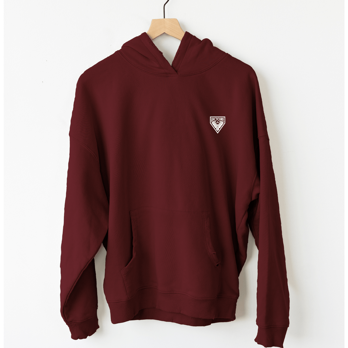 [PERSTEP]★GRAIN PIGMENT WIDE HOODIE Triple Threat Premium Signature Series Pigment Dyed Long