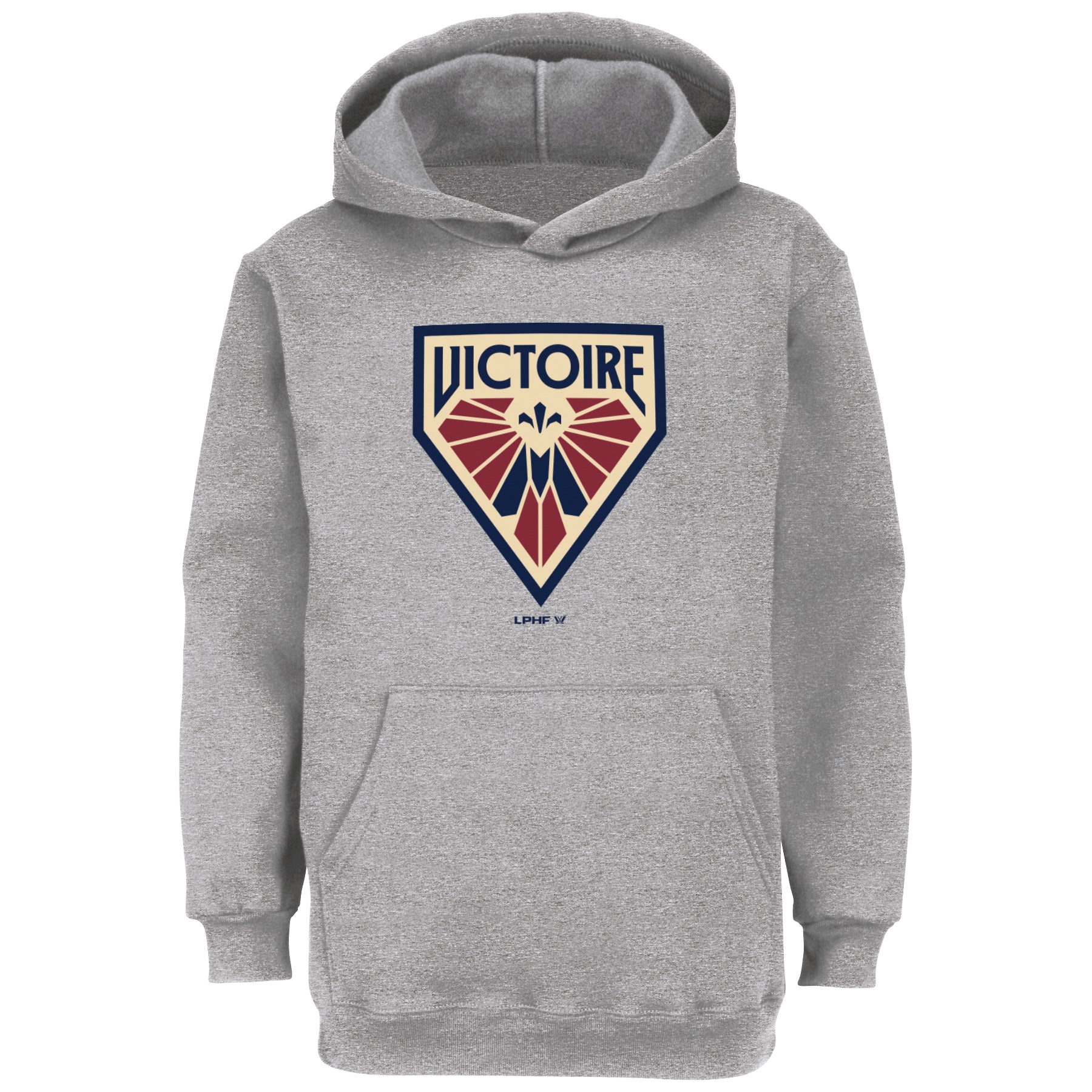 Montreal Victoire Youth Stadium Essentials Logo Hoodie - Hoodie in Gray