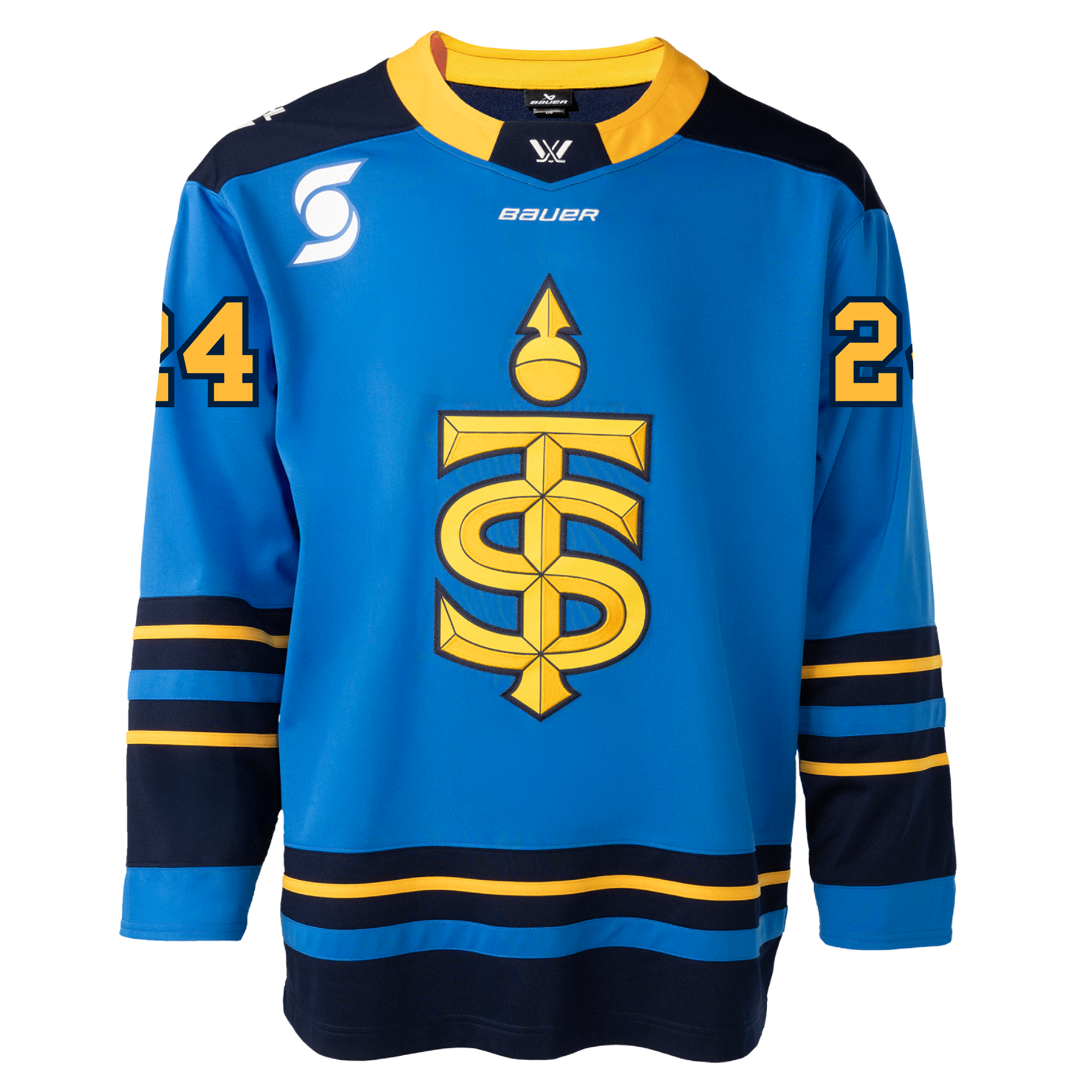Natalie Spooner Toronto Sceptres Adult Bauer Replica Home Jersey - Jersey in Blue