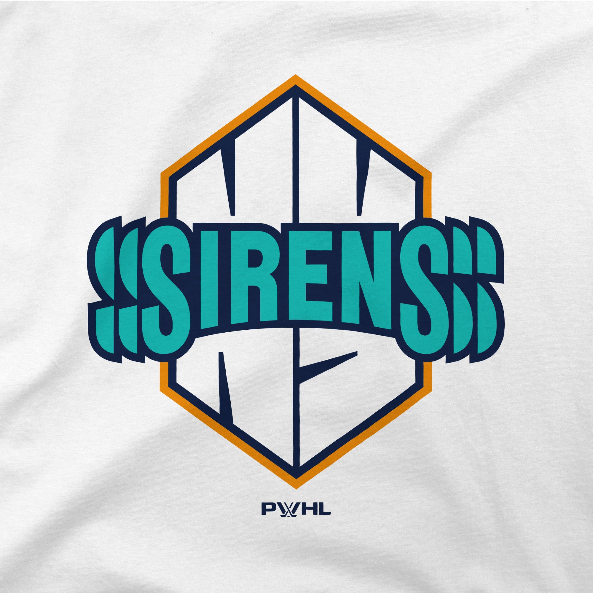 New York Sirens Unisex Stadium Essentials Small Logo T-Shirt - T-Shirt in White