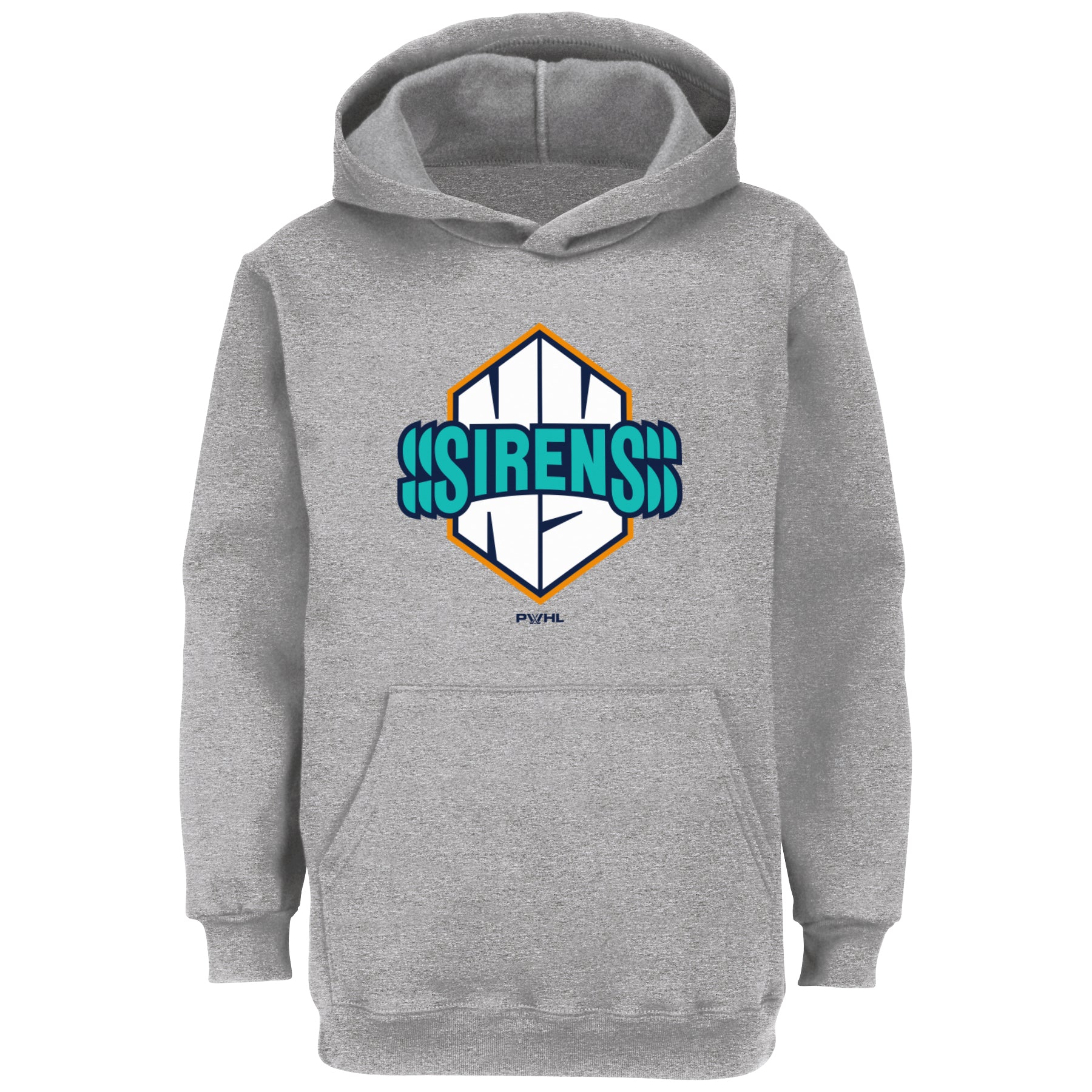 New York Sirens Youth Stadium Essentials Logo Hoodie - Hoodie in Gray