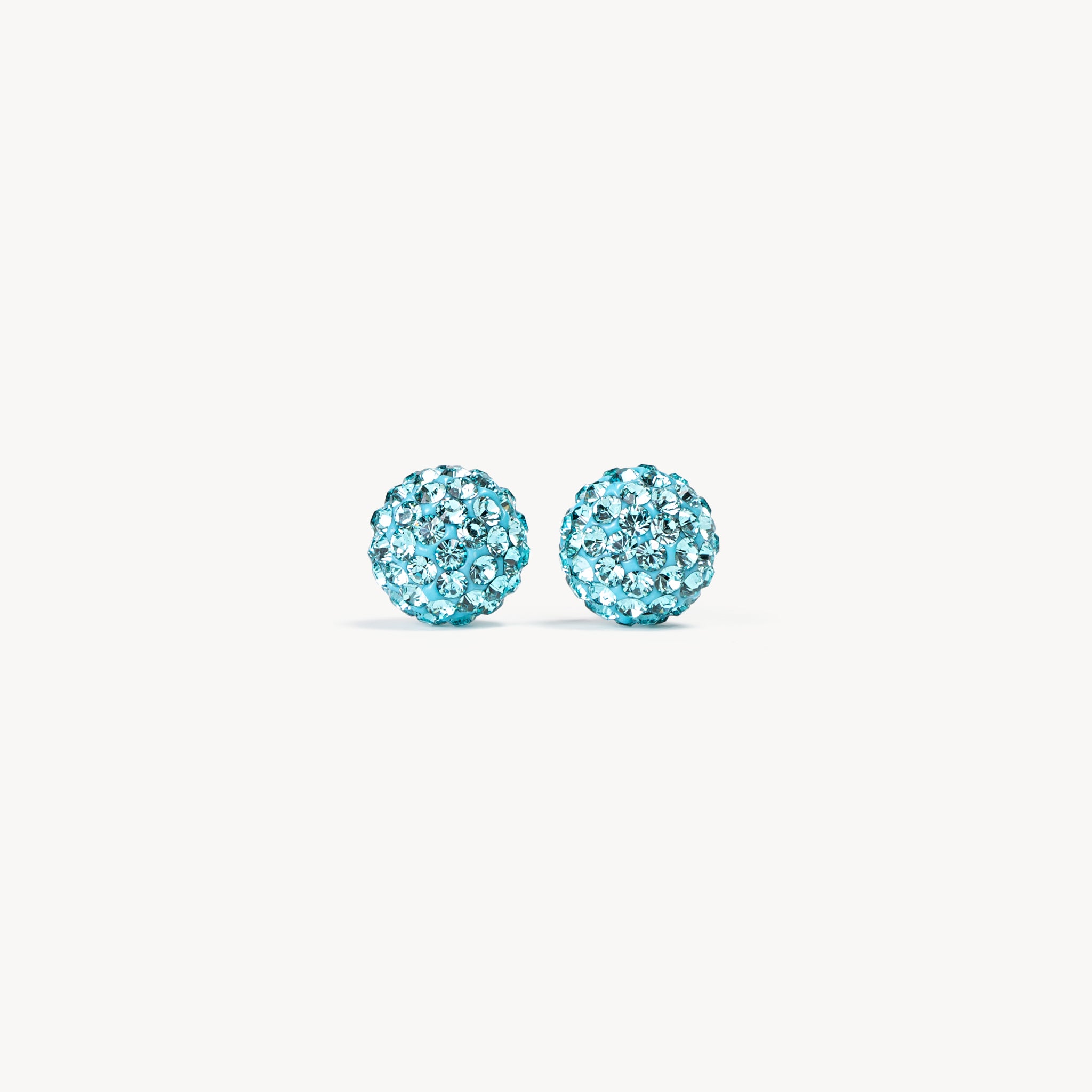 New York Sirens Hillberg & Berk Small Sparkle Ball™ Earrings - Jewelry in Teal