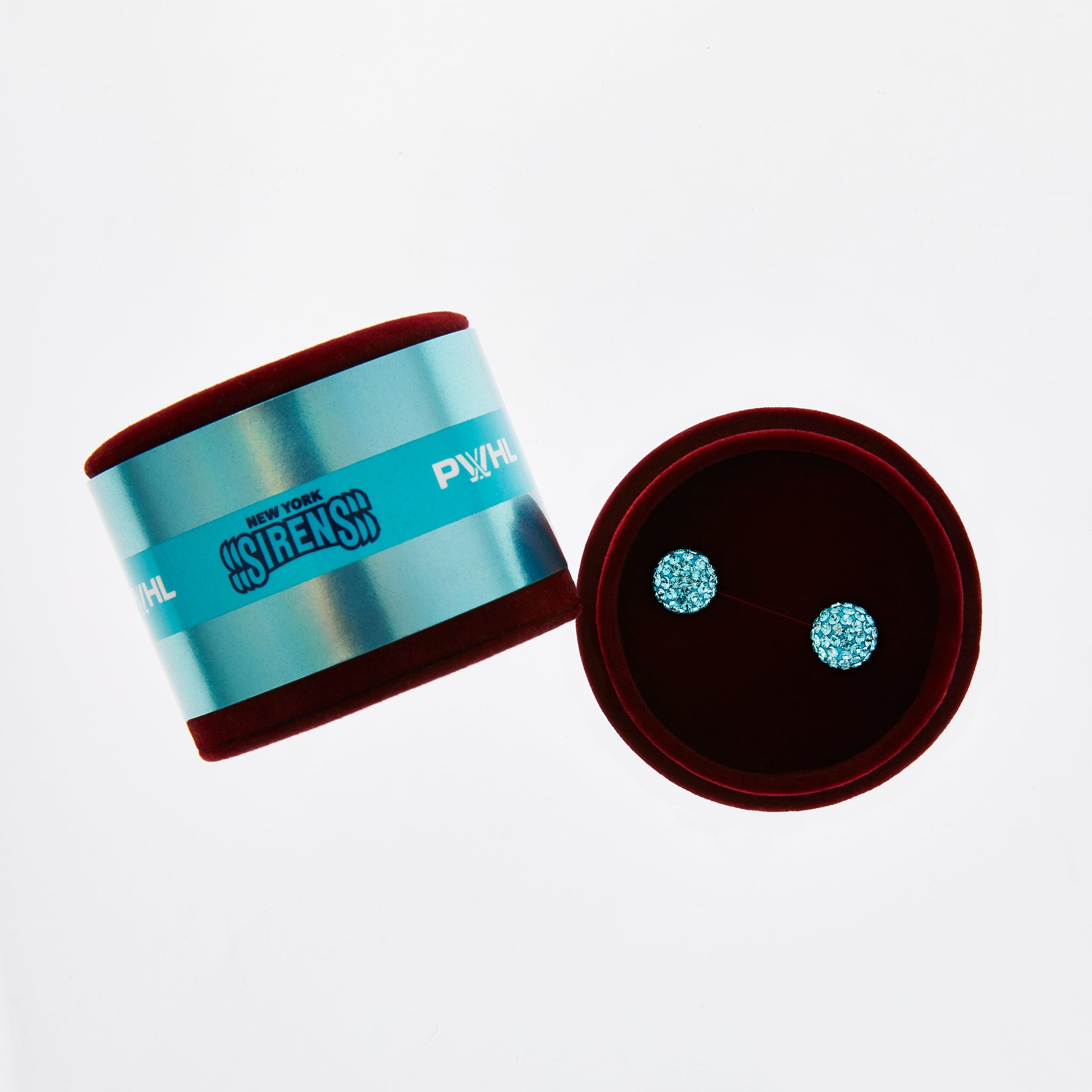 New York Sirens Hillberg & Berk Small Sparkle Ball™ Earrings - Jewelry in Teal