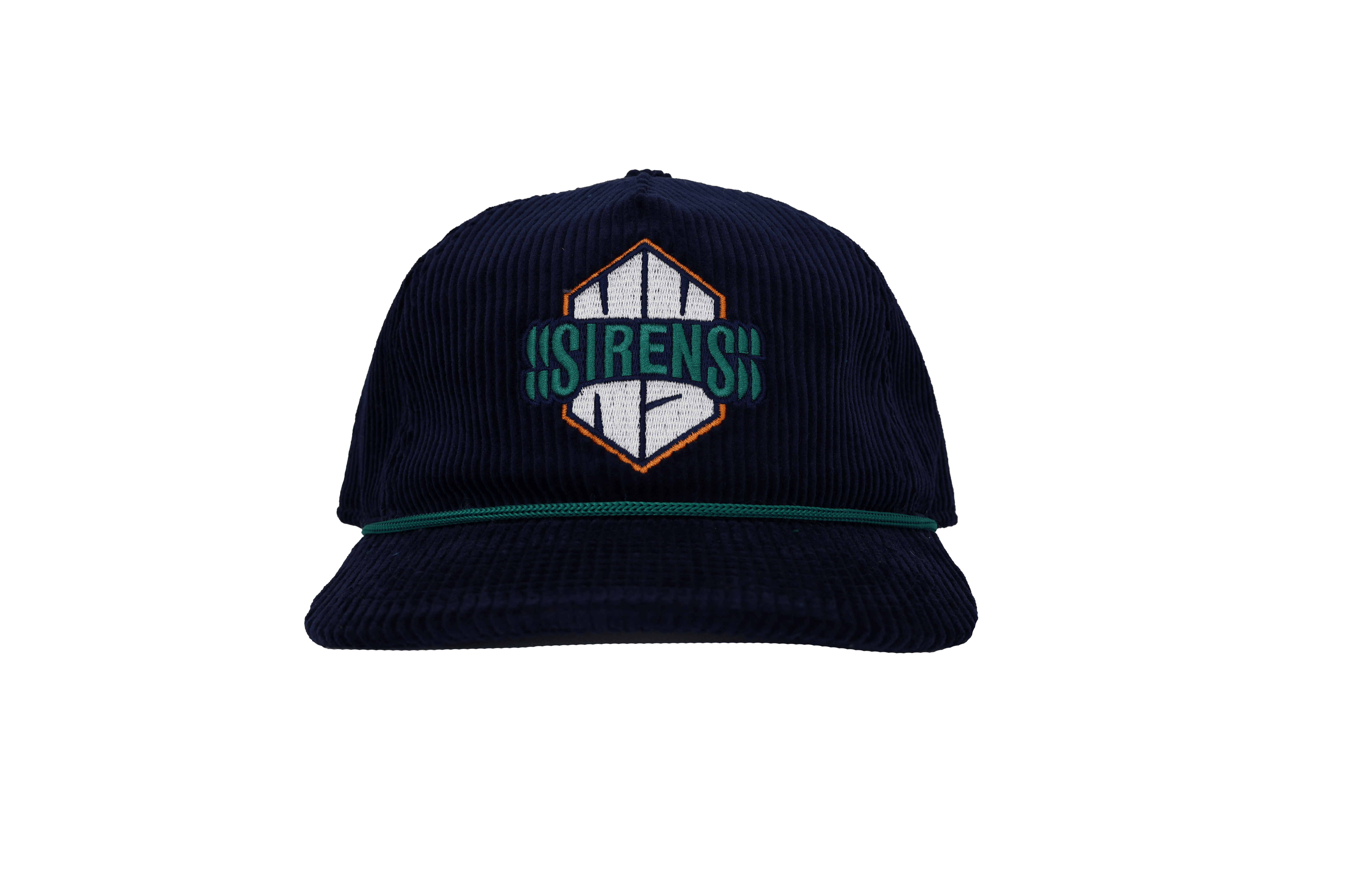 New York Sirens Adult Celly Logo Corduroy Hat - Hat in Navy