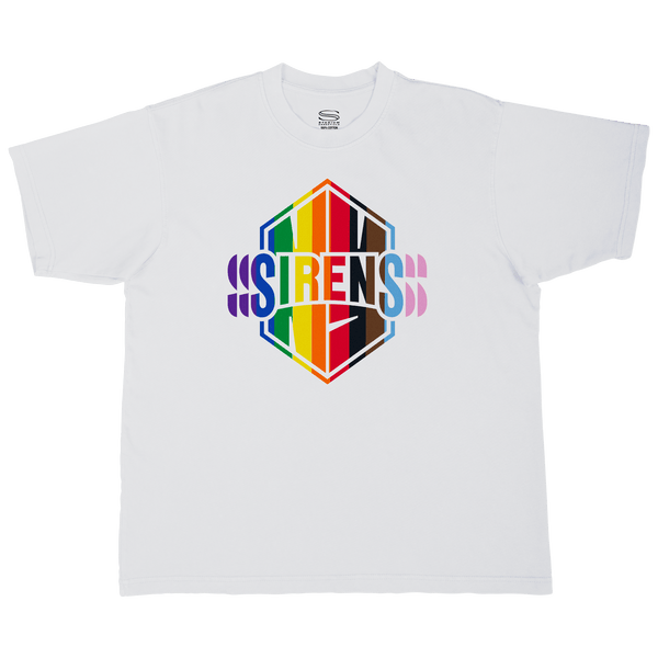 Pre - Order New York Sirens Adult Stadium Essentials Pride Urban T-Shirt - T-Shirt in White